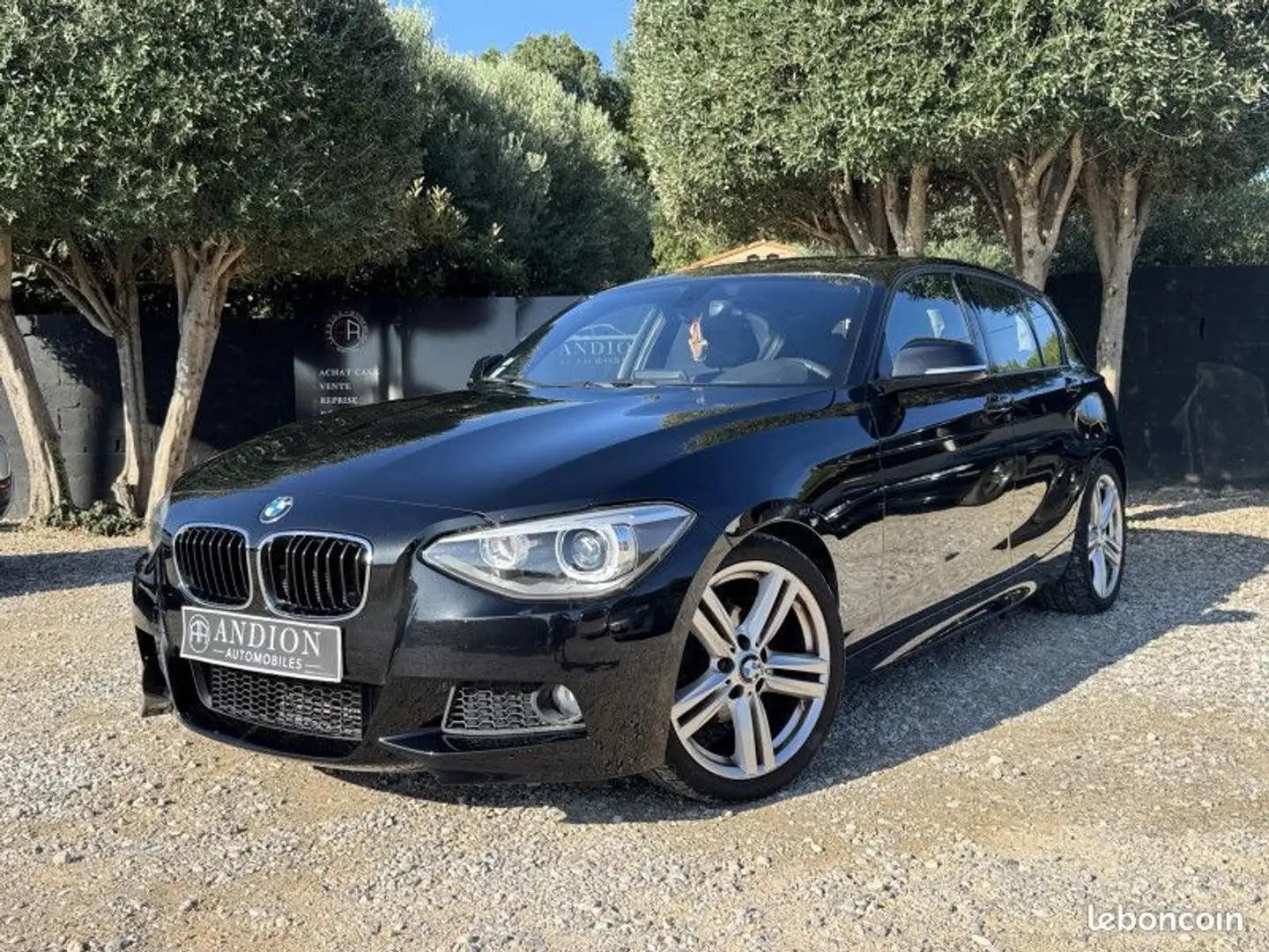 BMW 116 SERIE (F21-F20) 116DA 116CH M SPORT 5P Noir - 1