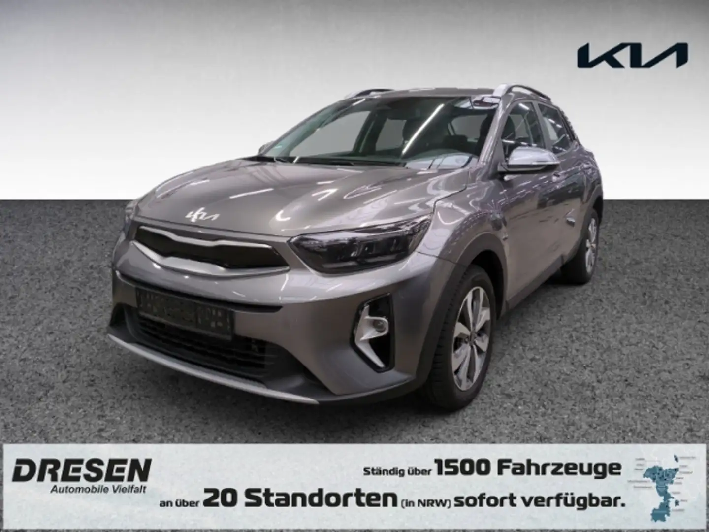 Kia Stonic VISION 1.0T 100 NAVI,DAB,KLIMA,SITZHZG,LENKRADHZG Gris - 1