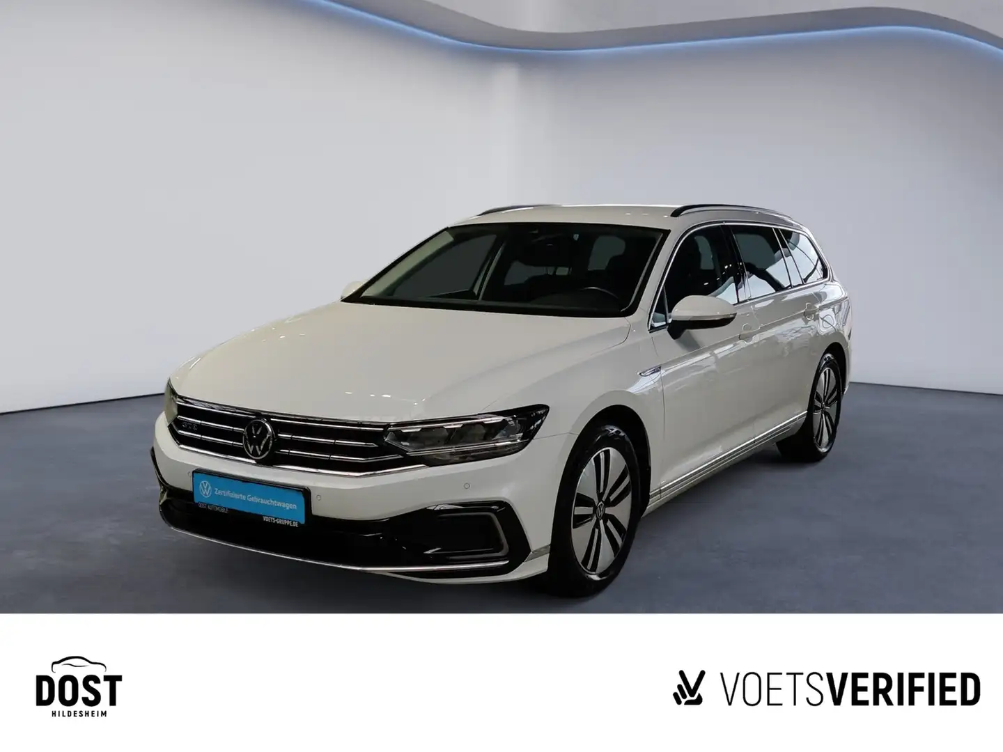 Volkswagen Passat Variant 1.4 TSI GTE DSG GTE LED+SHZ+NAVI Wit - 1