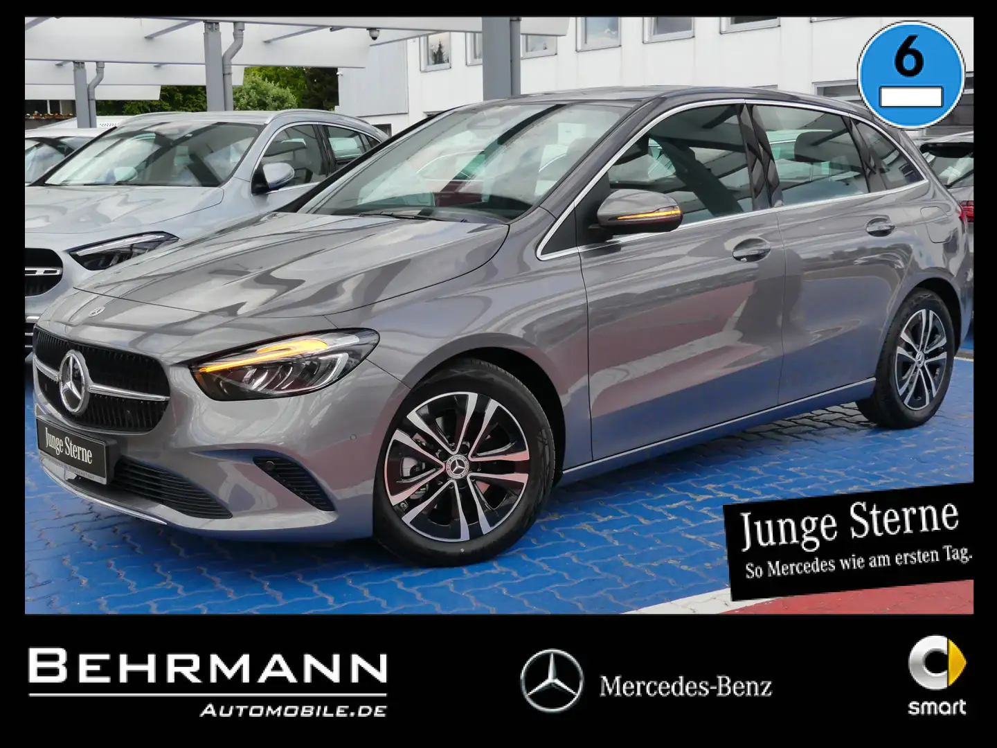 Mercedes-Benz B 180 B 180 Progressive +MBUX-Premium+Parktronic+LED++ Grau - 1