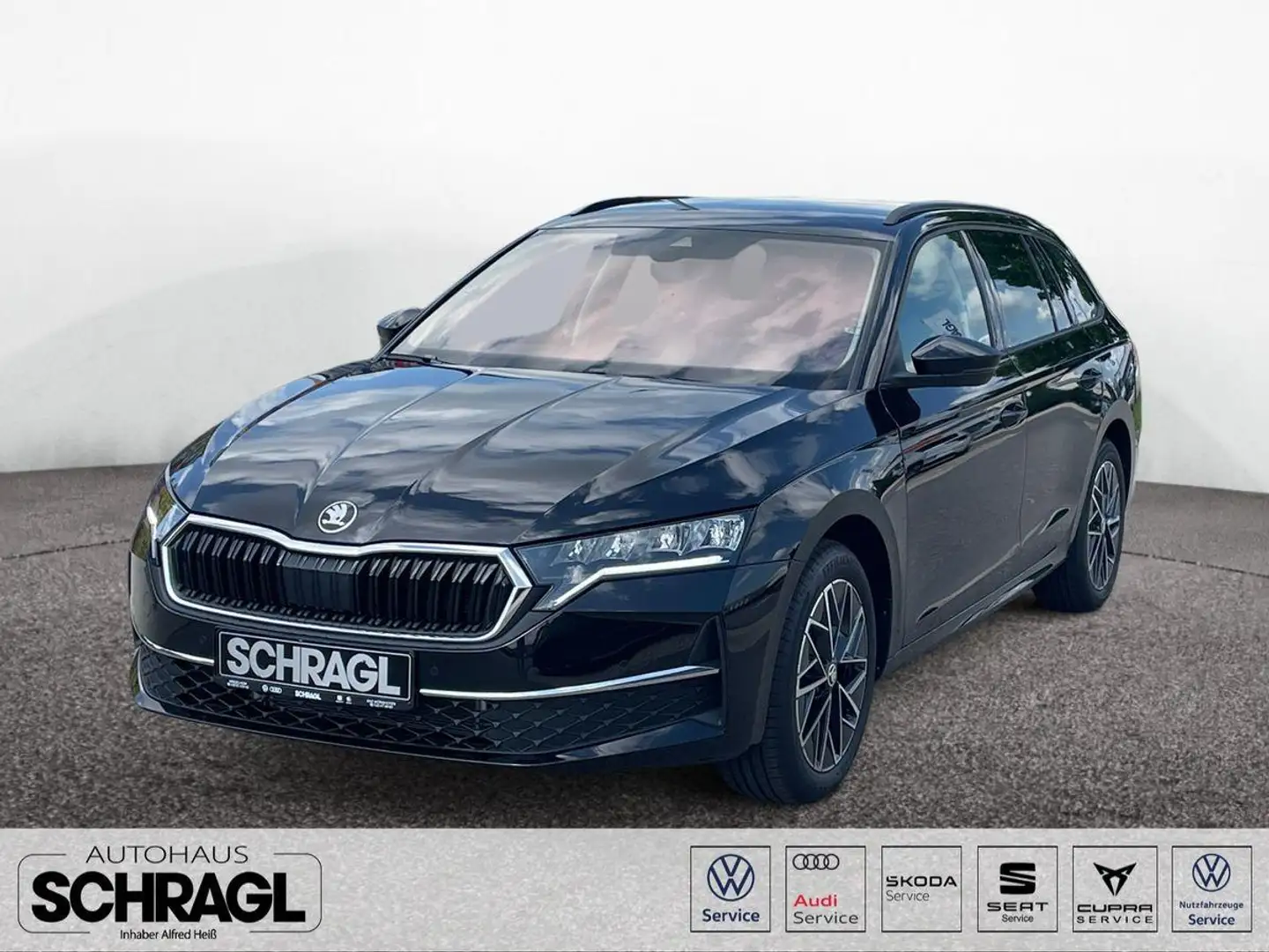Skoda Octavia Combi 2.0 TDI DSG SELECTION FACELIFT+AHK Schwarz - 1