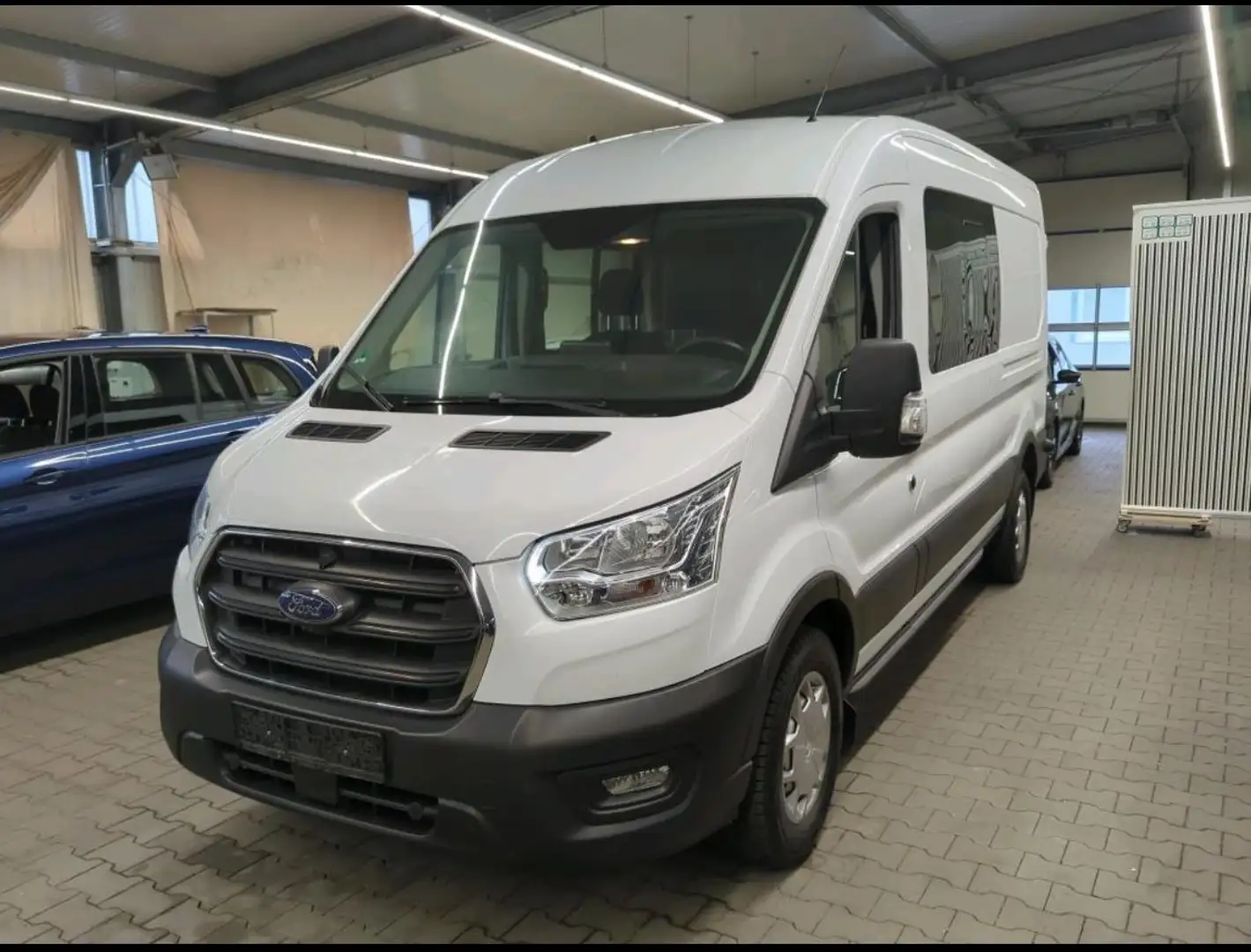 Ford Transit 330 L3 DOKA MIXTO KLIMA NAVI KAMERA TEMP Blanc - 1