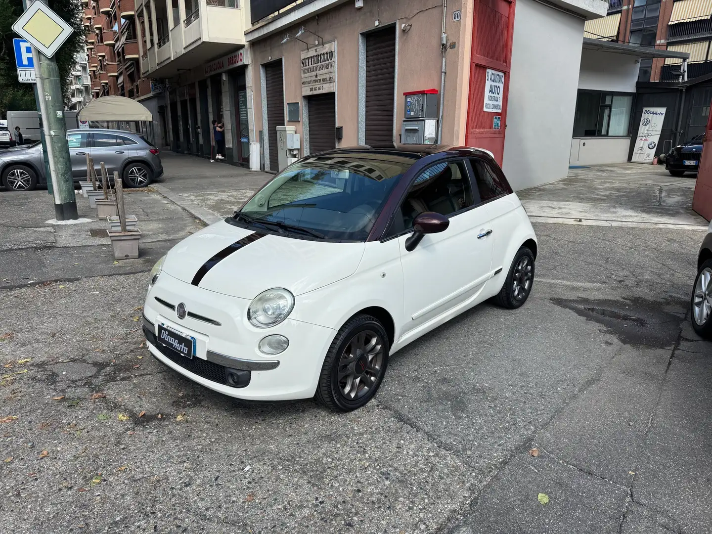 Fiat 500 500 1.4 16v Sport 100cv CAMBIO AUTOMATICO Bianco - 2
