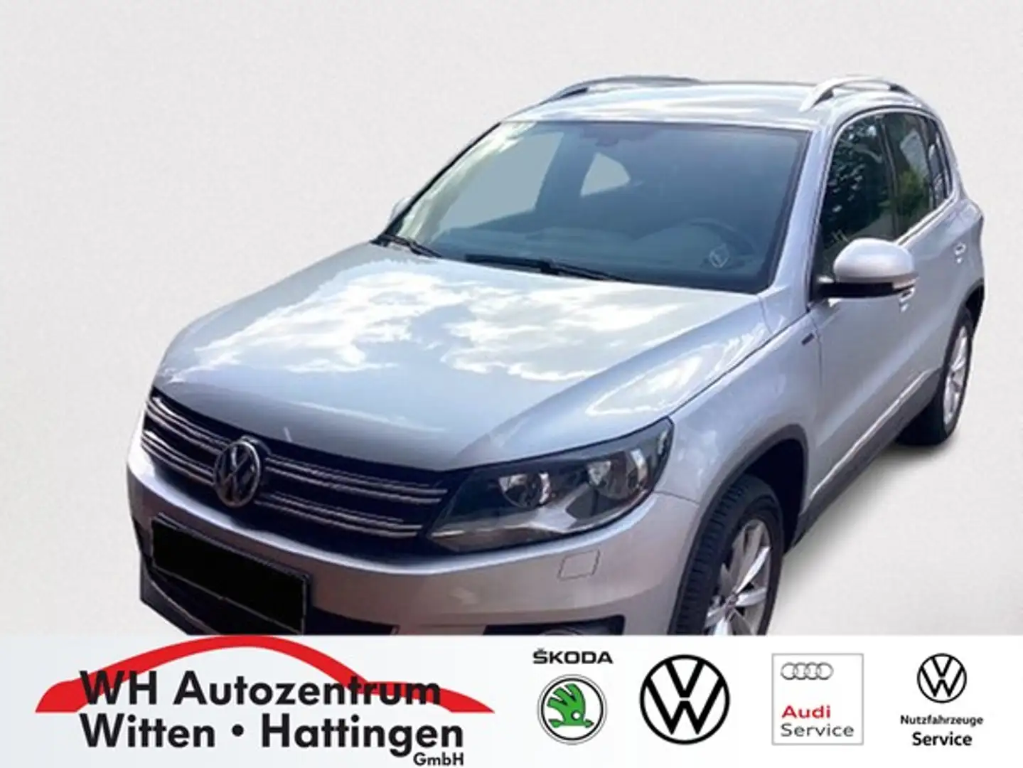 Volkswagen Tiguan 2.0 TDI DSG 4Motion Lounge Sport & Style NAVI R... Silber - 1