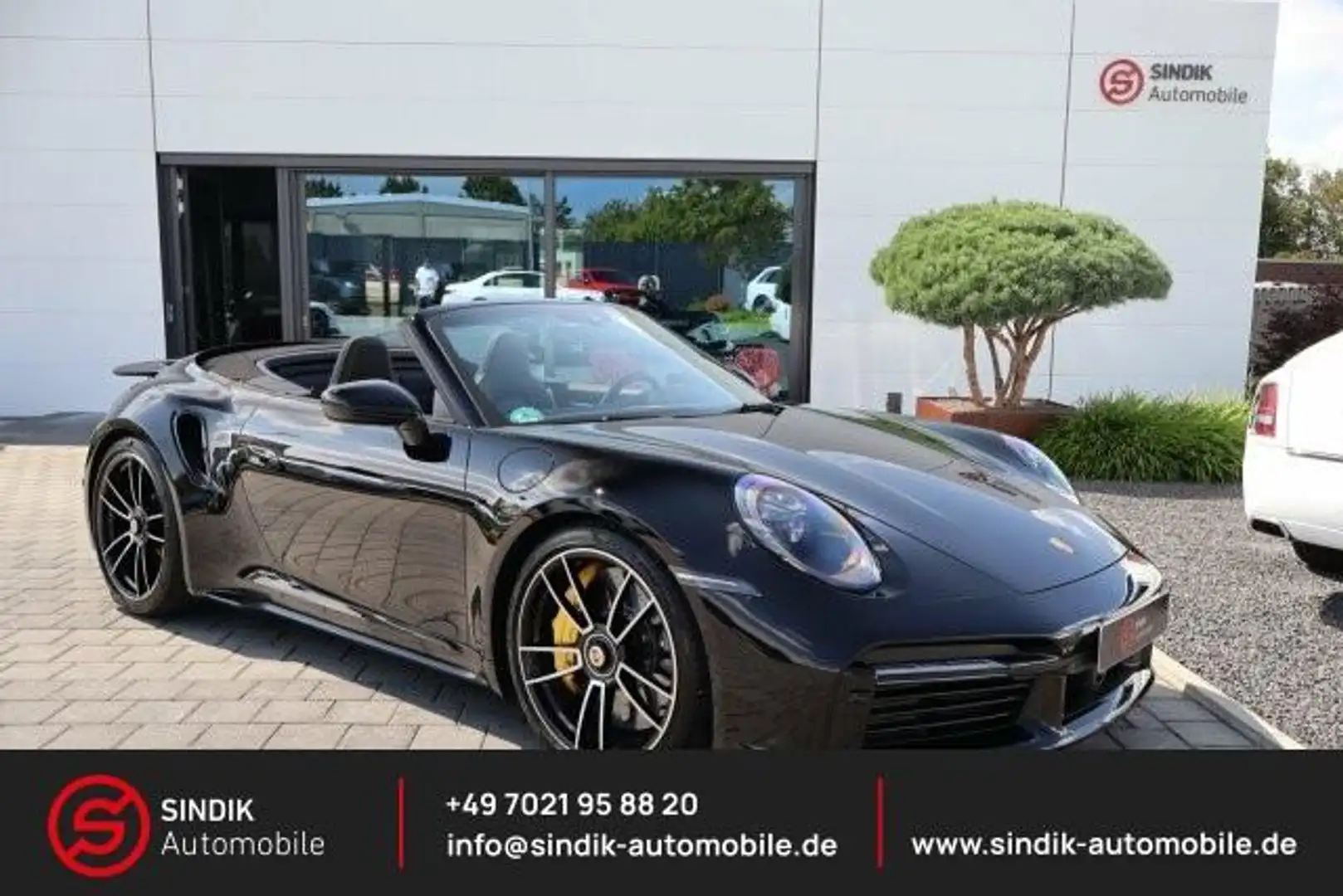 Porsche 992 - 911 Carrera 3.8 Turbo S cabrio BURMESTER Noir - 1