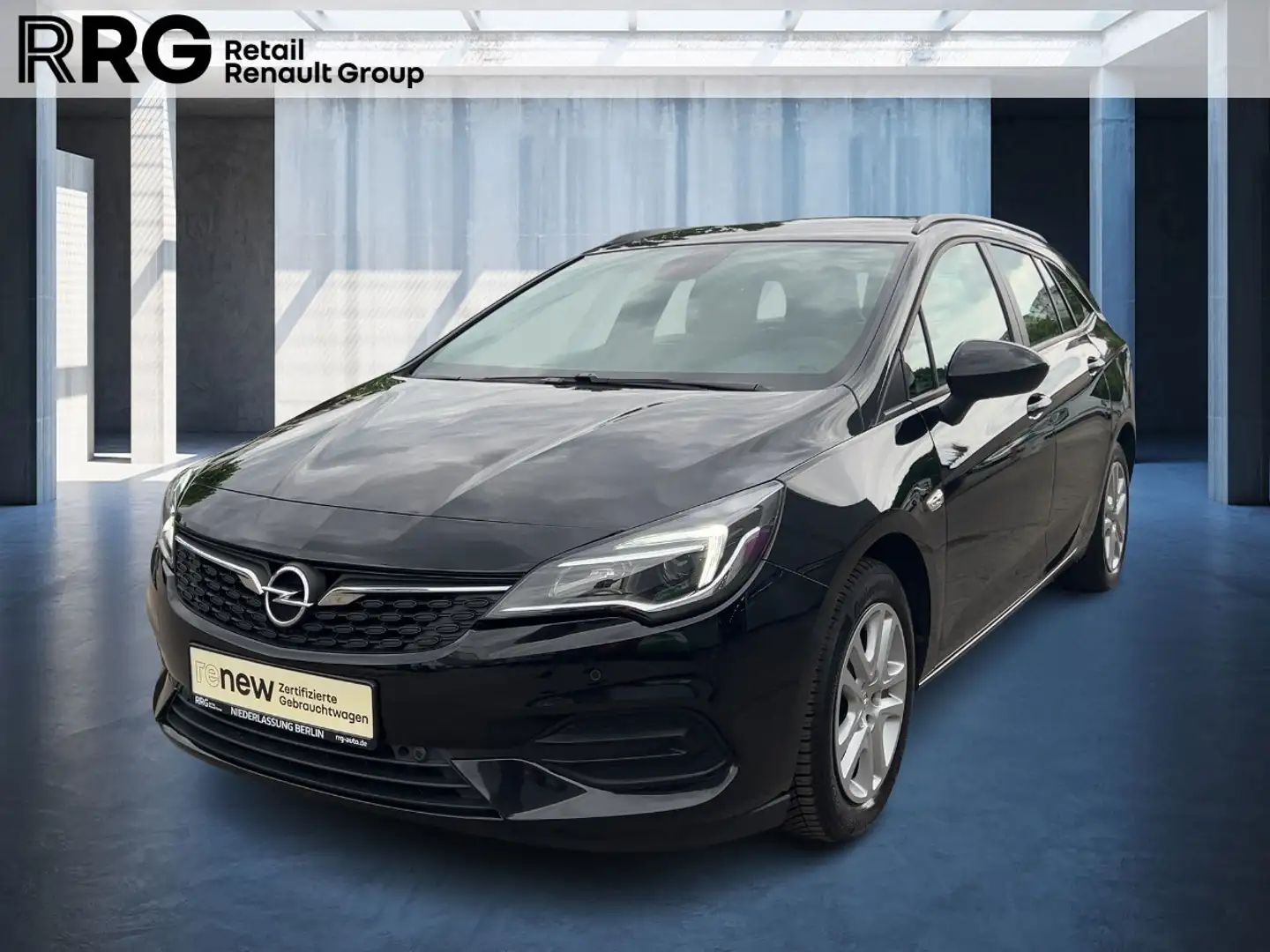 Opel Astra K 1.4 Turbo Edition Zwart - 1