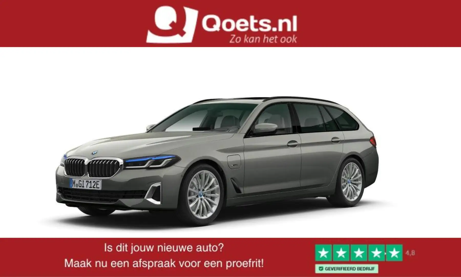 BMW 530 5-serie Touring 530e xDrive High Executive Luxury Grijs - 1