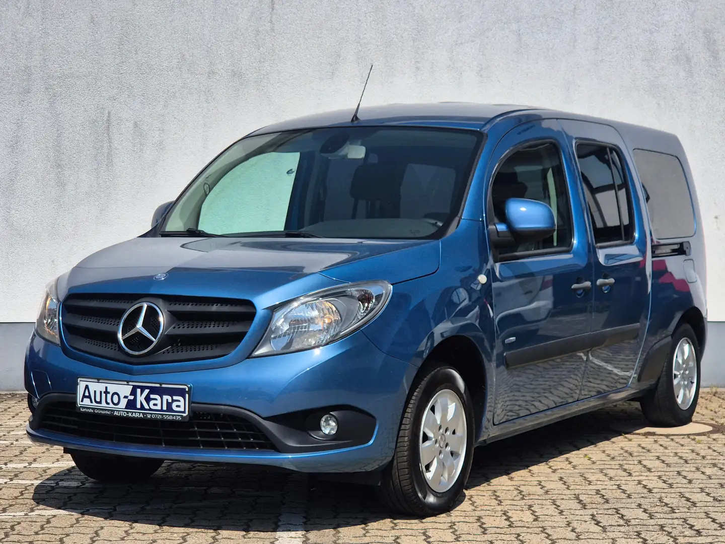 Mercedes-Benz Citan 111 CDI extralang*7-Sitzer*1.Hand*Klima*Tempomat* Azul - 1