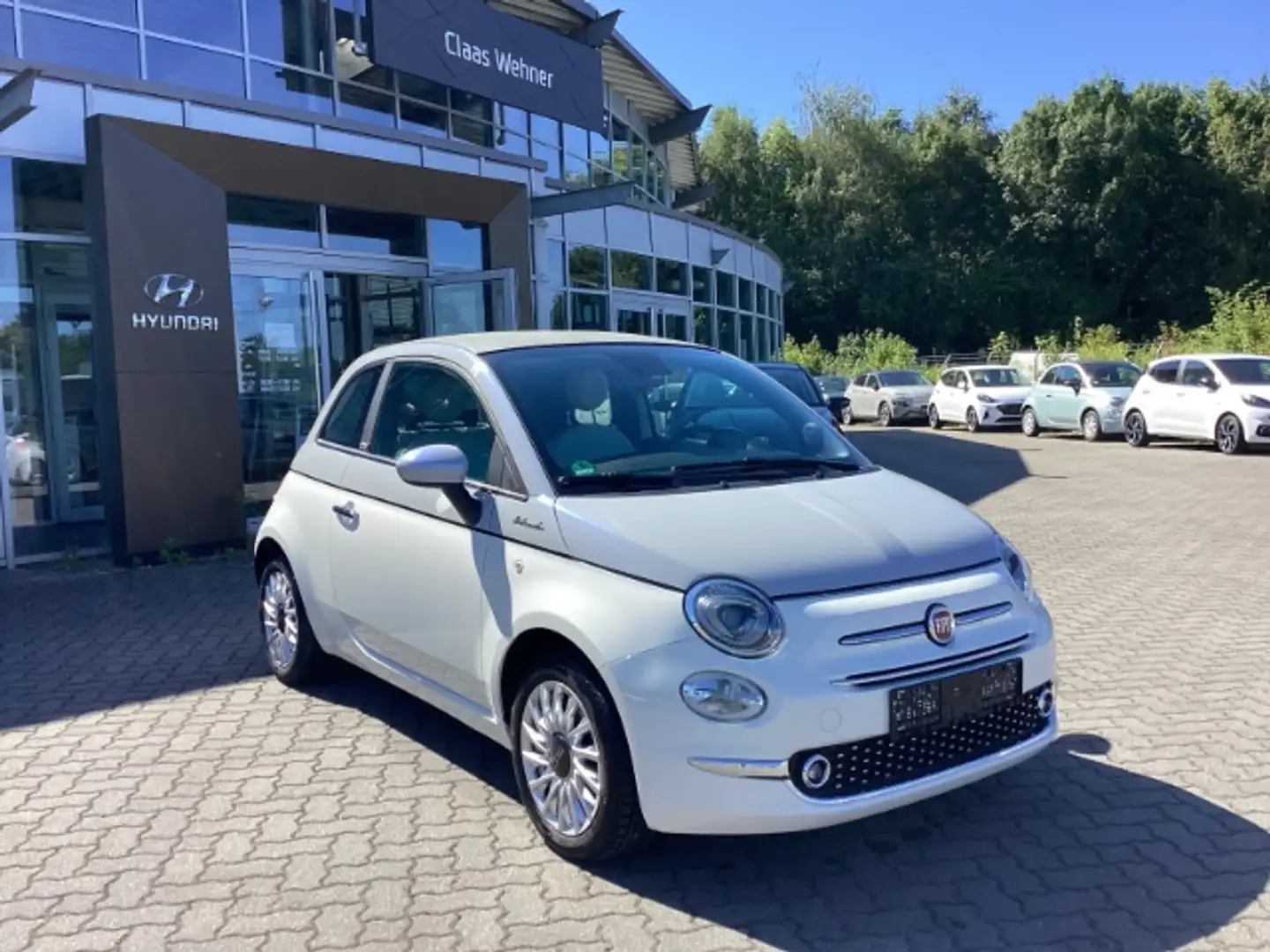 Fiat 500C DolceVita 1.0 *Einparkhilfe, Klimaautomatik, App-R Blanc - 2