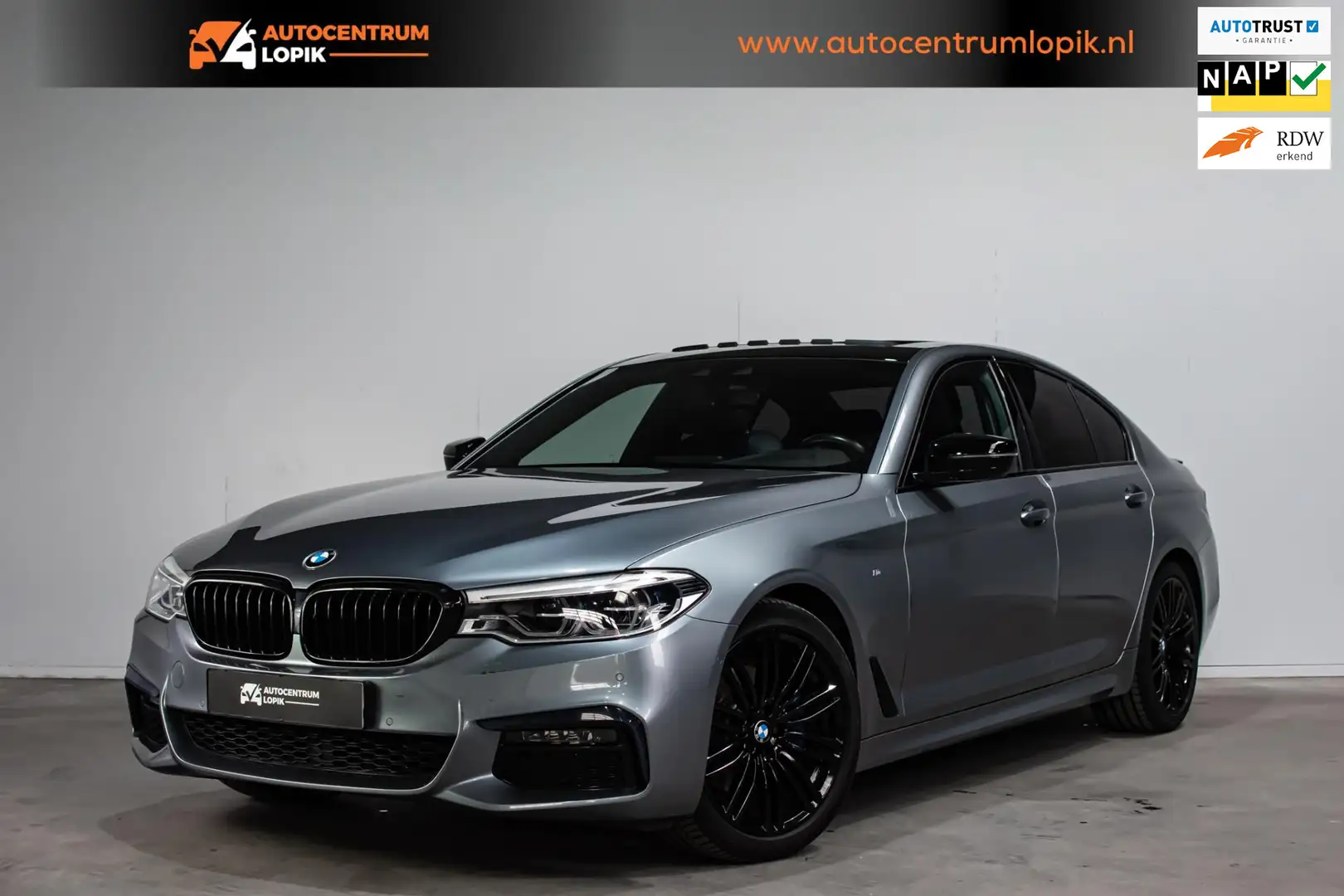 BMW 520 5-serie 520i High Executive Edition M sport *Open Grigio - 1