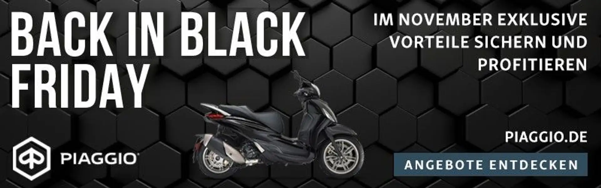 Piaggio 1+ 45 kmh LR grau - Angebot - sofort Grijs - 2