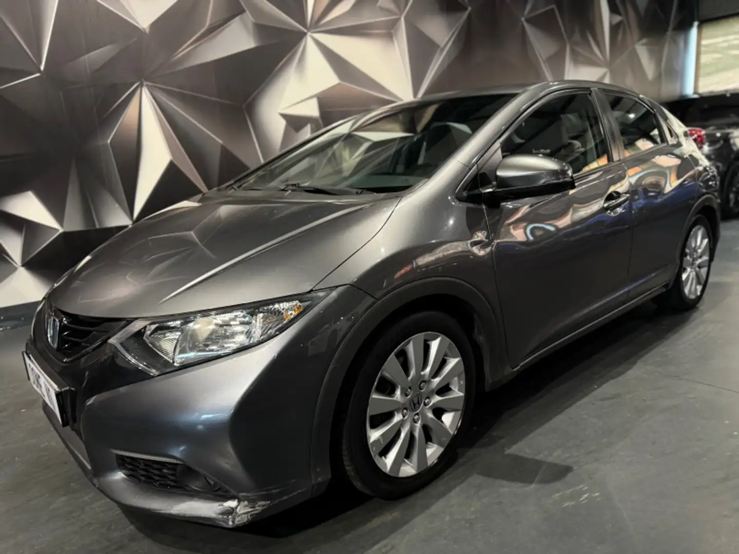 Honda Civic 2.2 150CH I-DTEC PACK DESIGN Gris - 1