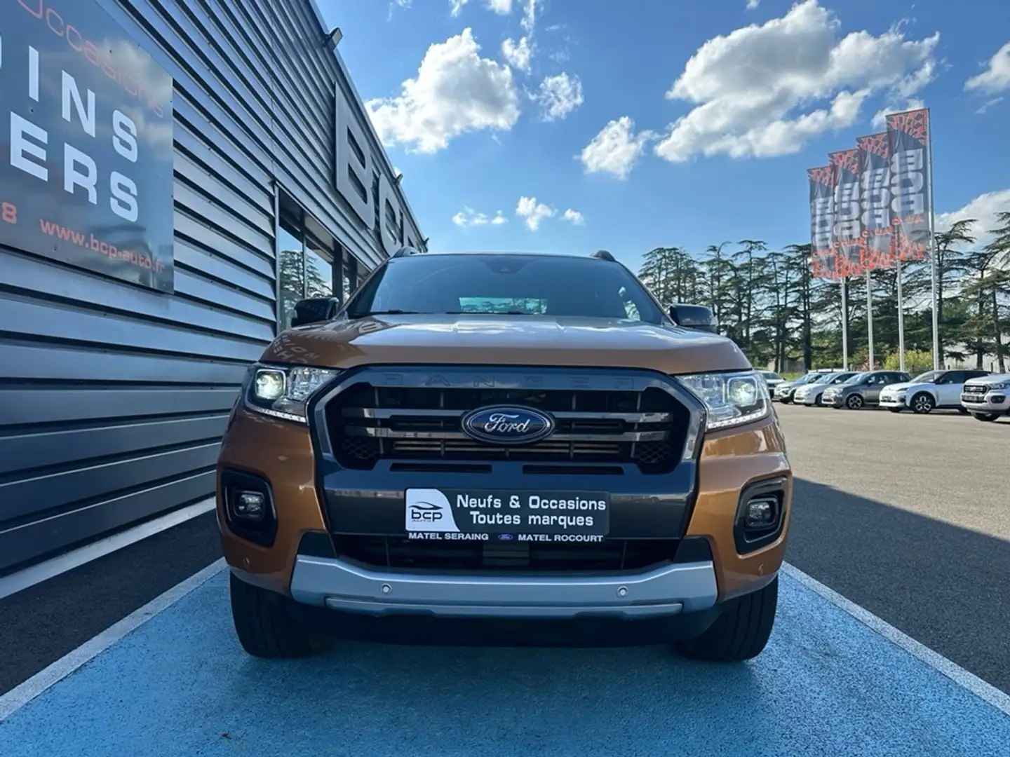 Ford Ranger 2.0 TDCI 213CH DOUBLE CABINE WILDTRAK BVA10 Naranja - 2