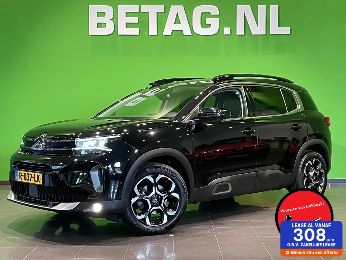 Citroen C5 Aircross 1.2 Business Plus |Nieuw Model !! | LED | CarPlay Zwart - 1