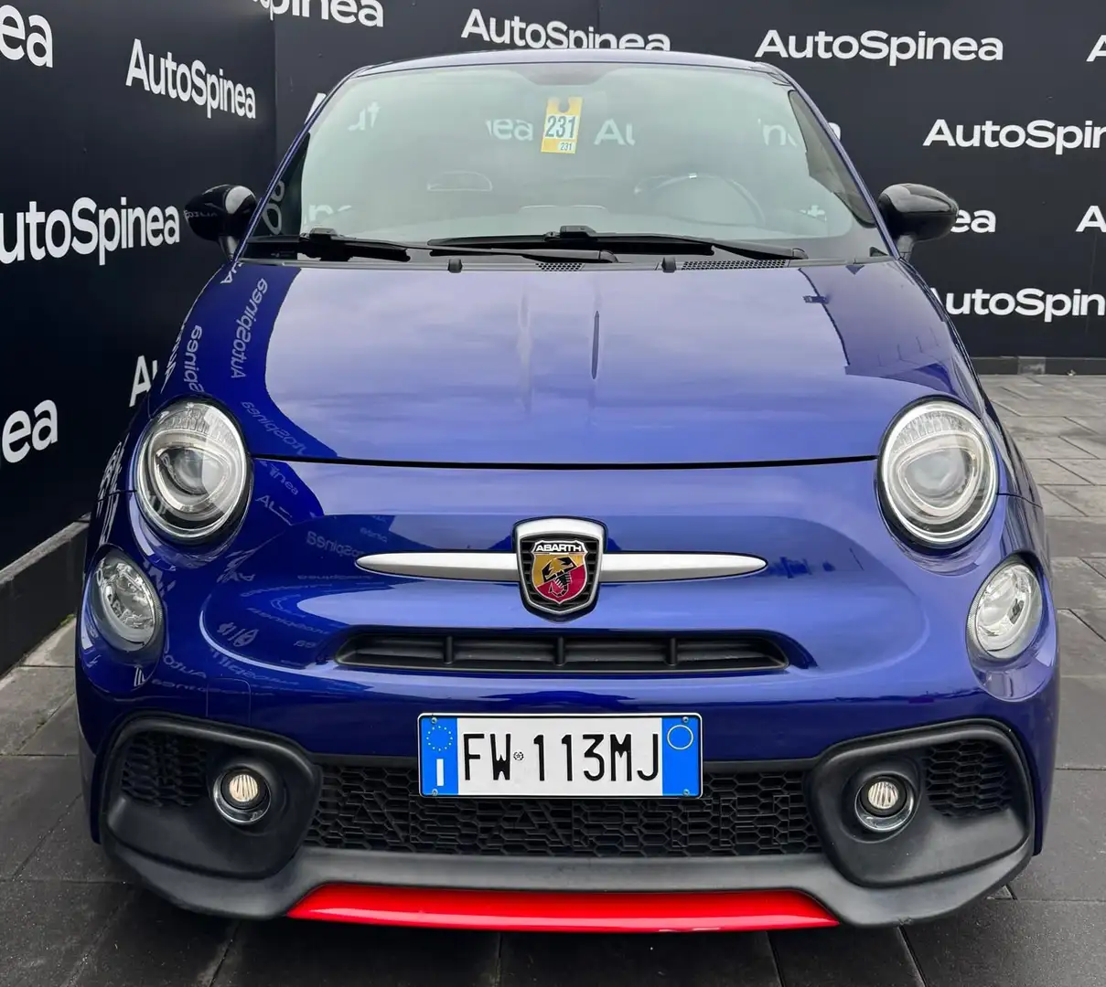 Abarth 595 Pista 595 1.4 Turbo T-Jet 160 CV Pista Blau - 2