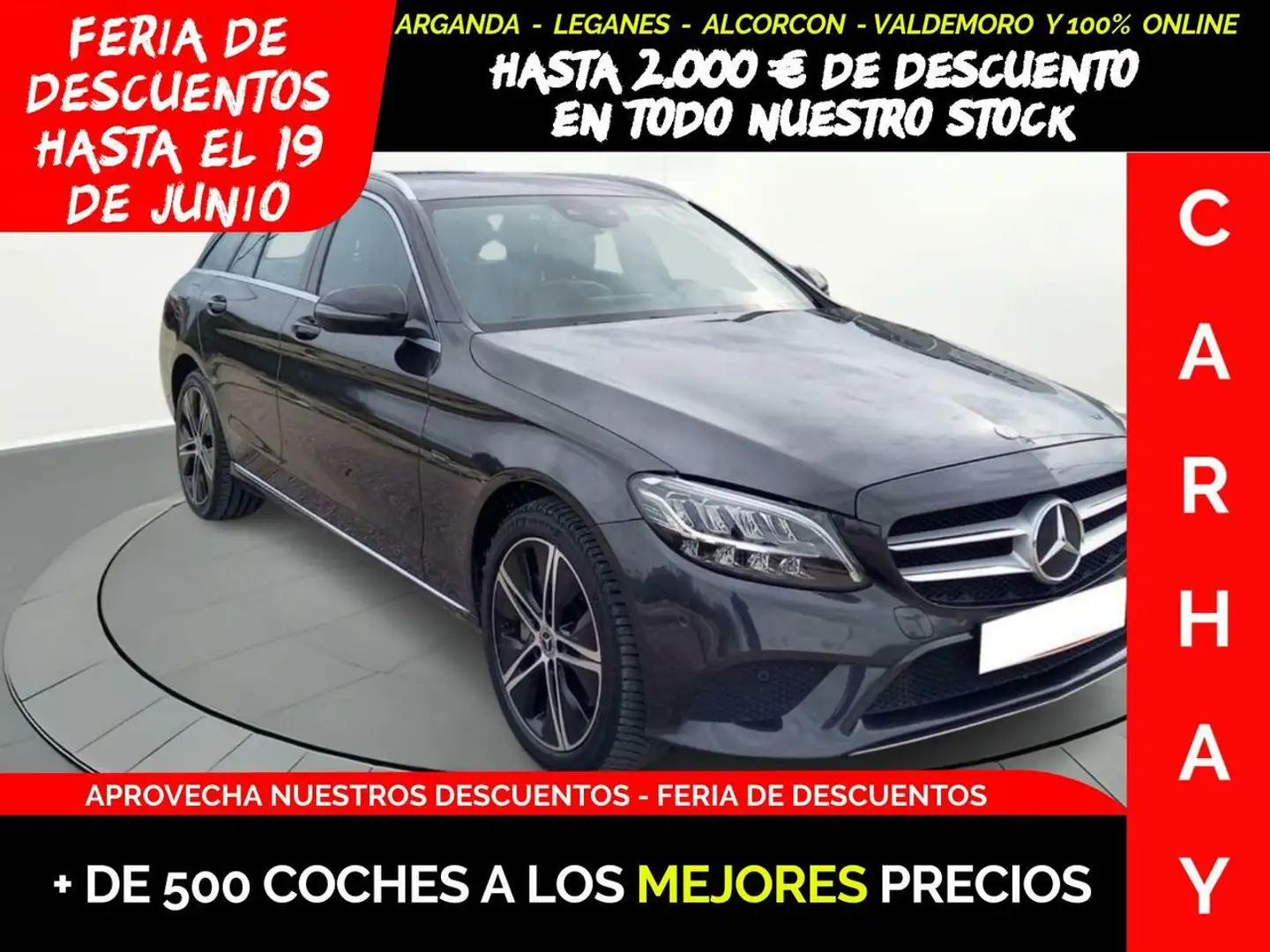 Mercedes-Benz C 300 BREAK 2.0 DE BUSINESS SOLUTION AUT Grau - 1