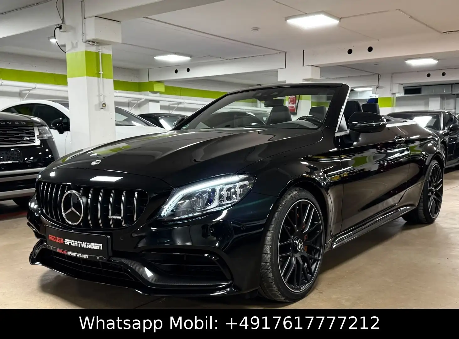 Mercedes-Benz C 63 AMG C 63 S AMG CABRIO CARBON EXT&INT CERAMIC FULLOPT Schwarz - 1