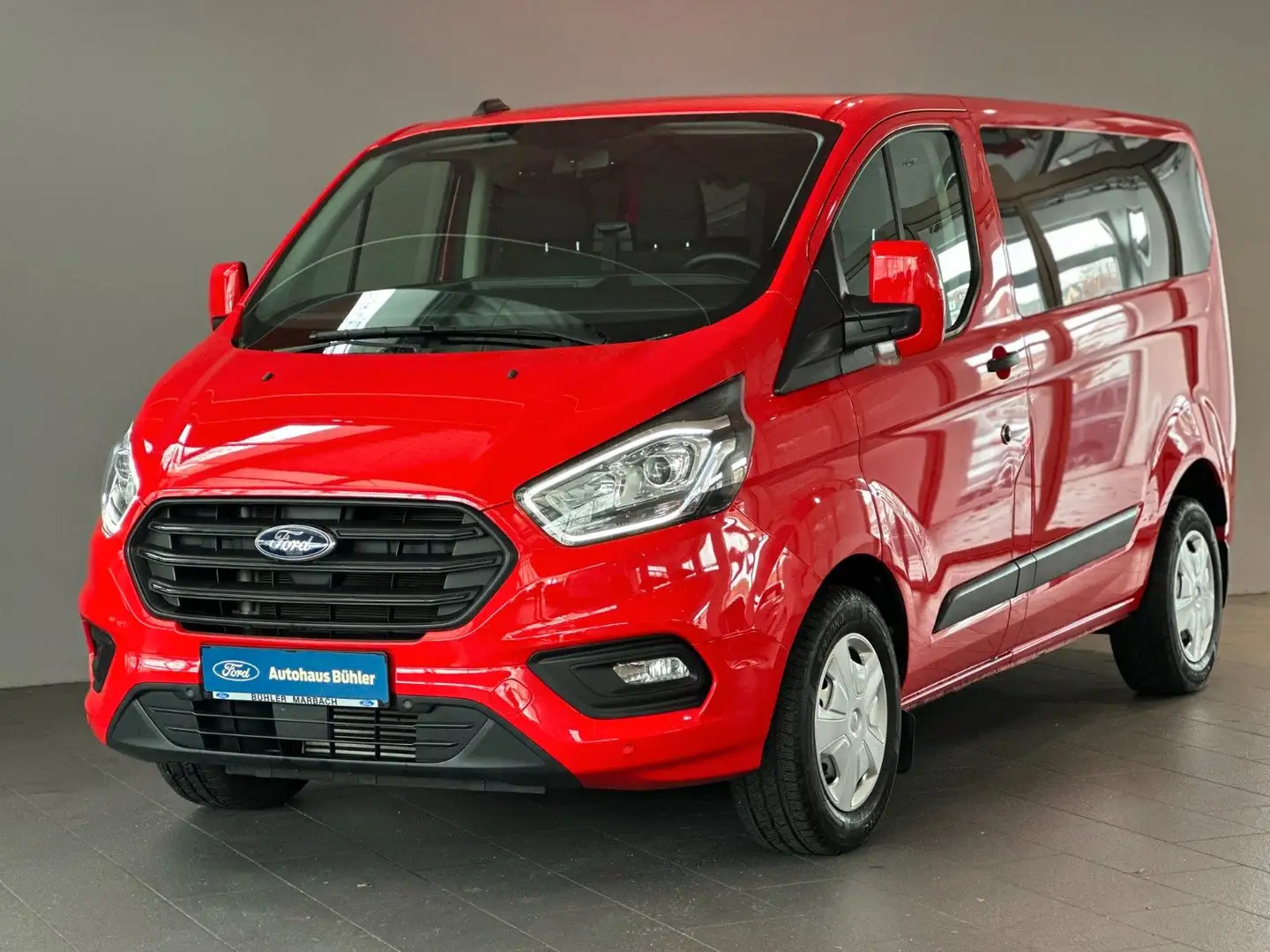 Ford Transit Custom 2.0 Trend Kombi #ZR-NEU #RFK #AHK Rot - 1