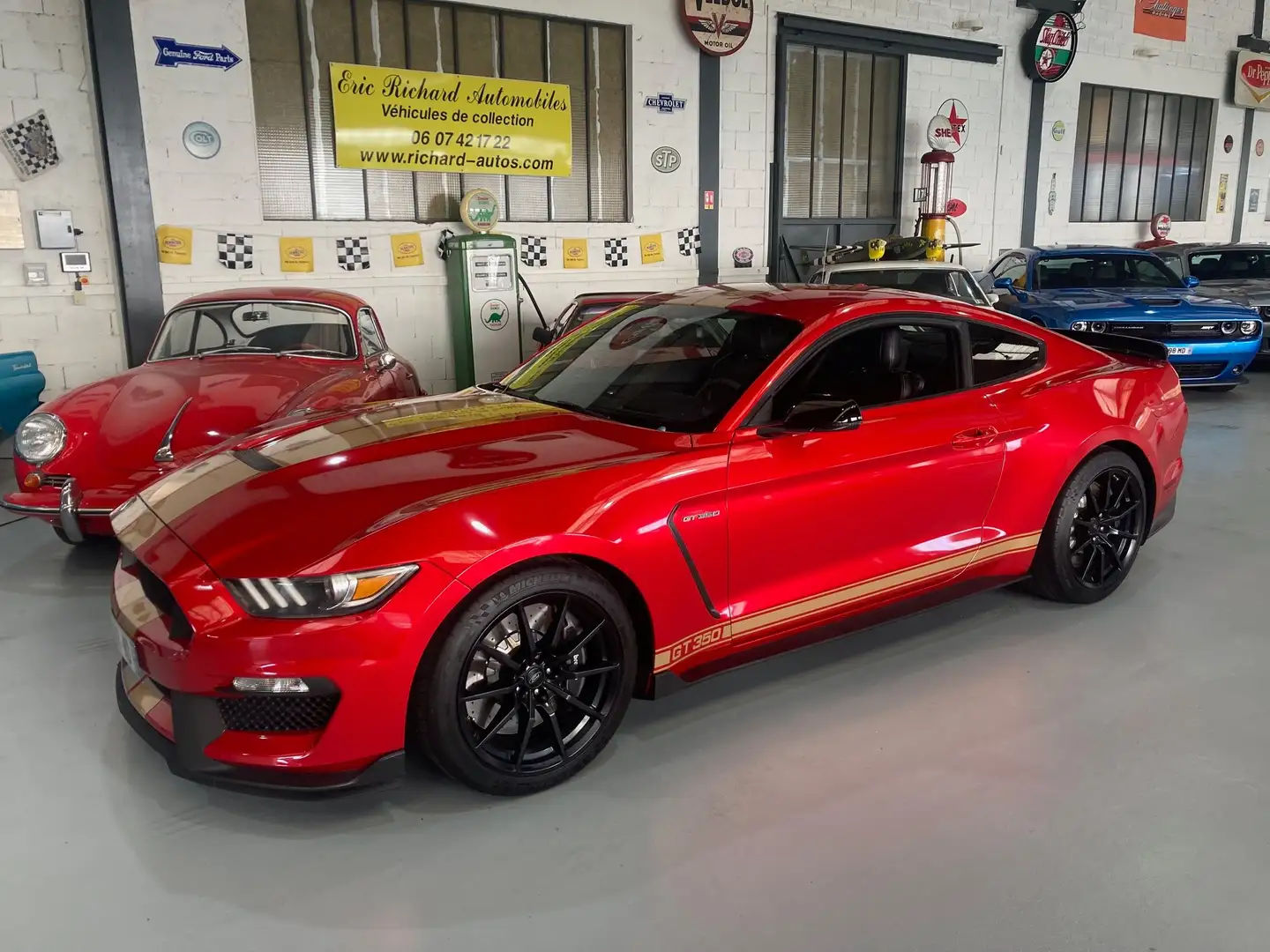 Ford Mustang SHELBY GT 350 V8 5.2L 526cv de 2016 en France - 1