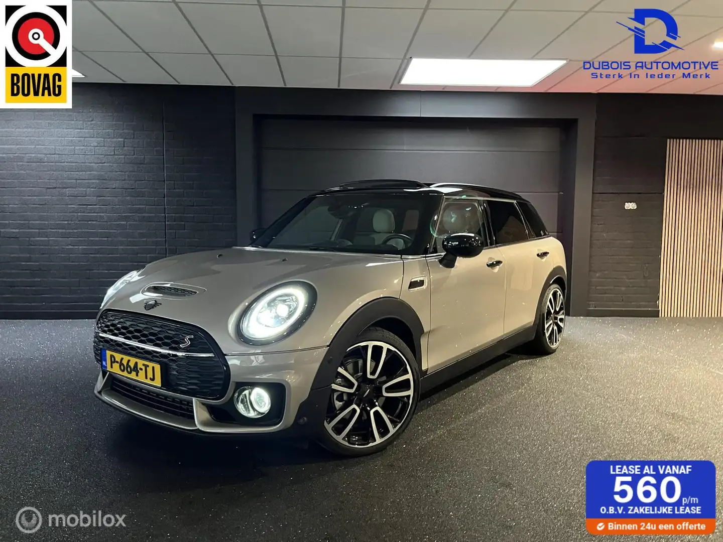MINI Cooper S Clubman 2.0 ROCKINGHAM GT|HEAD UP|PANO|H&K|NAP Grijs - 1