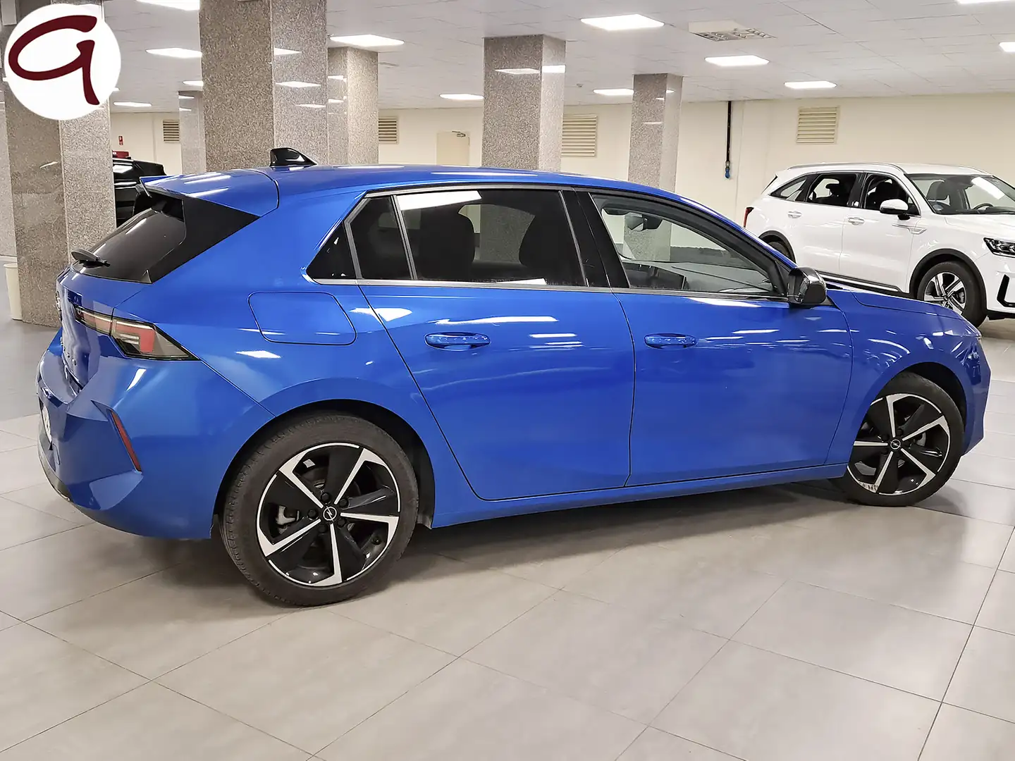 Opel Astra 1.2T XHT S/S Elegance Aut. 130 Bleu - 2