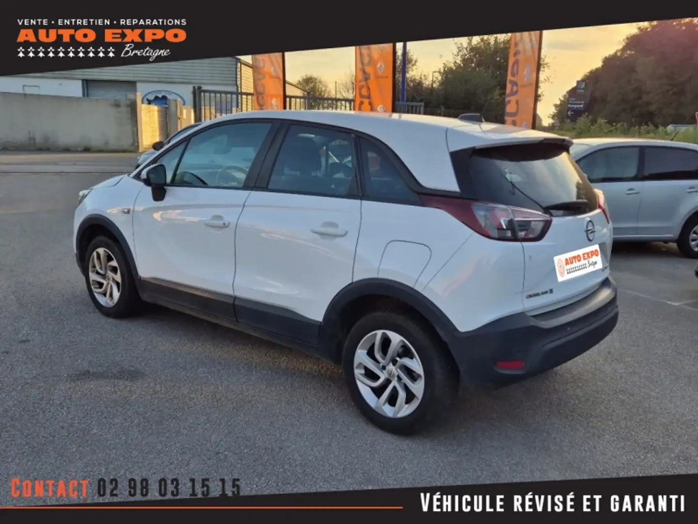 Opel Crossland X 1.6 D 99CH ECOTEC EDITION Blanc - 2