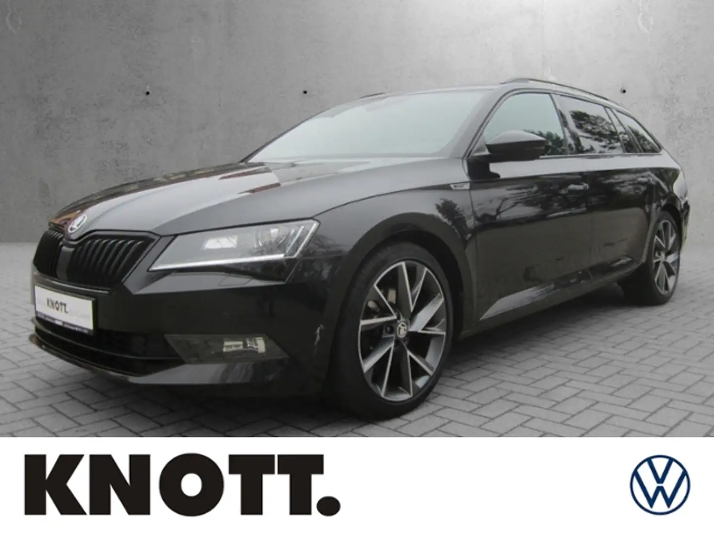 Skoda Superb Combi Sportline 2.0 TDI DSG 4x4 VOLL Nero - 1