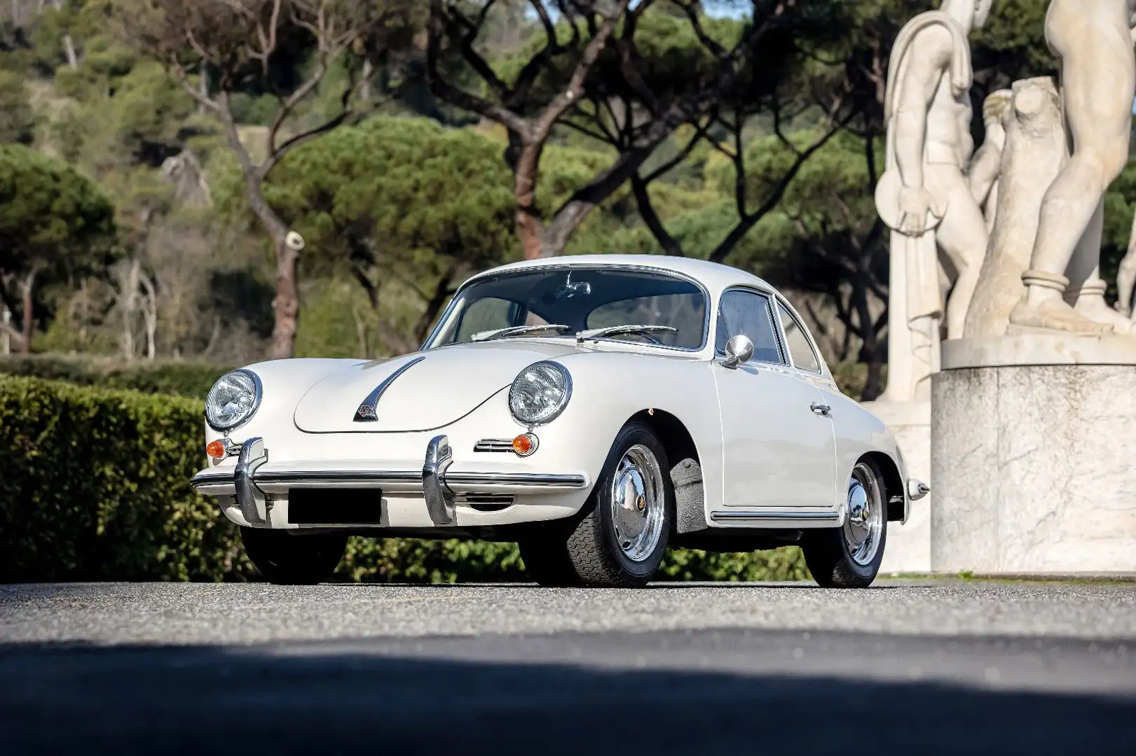 Porsche 356 SC - Top, all matching Numbers! Beyaz - 1