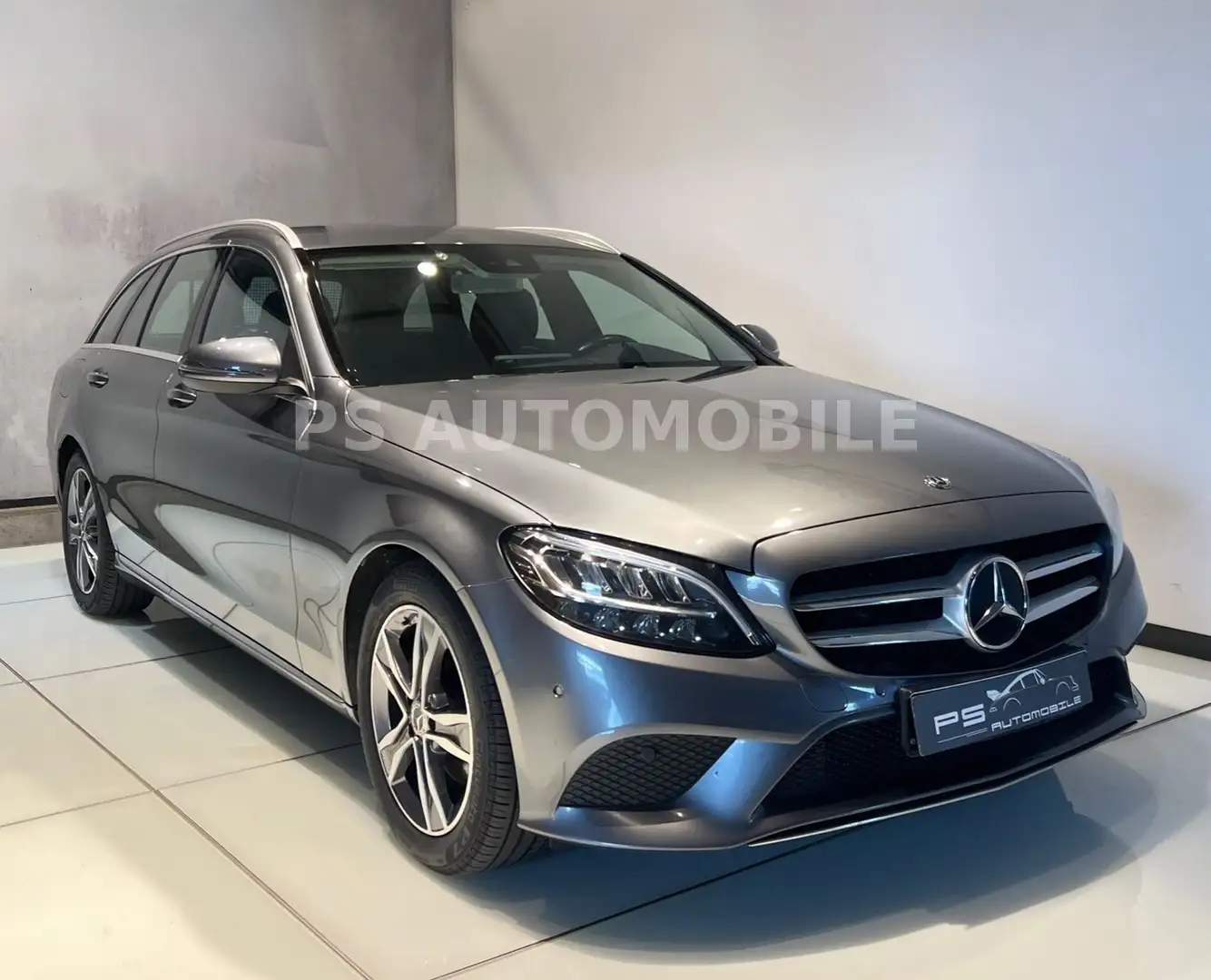 Mercedes-Benz C 200 d T 9G Avantgarde/LED/NAVI/RFK/KLIMAAT/AHK Grau - 2