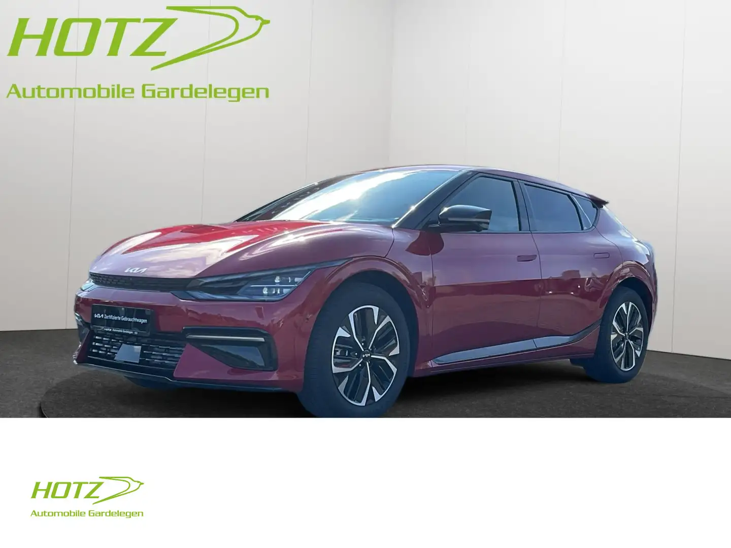 Kia EV6 GT-Line LED/Meridian/Head-up Rojo - 1