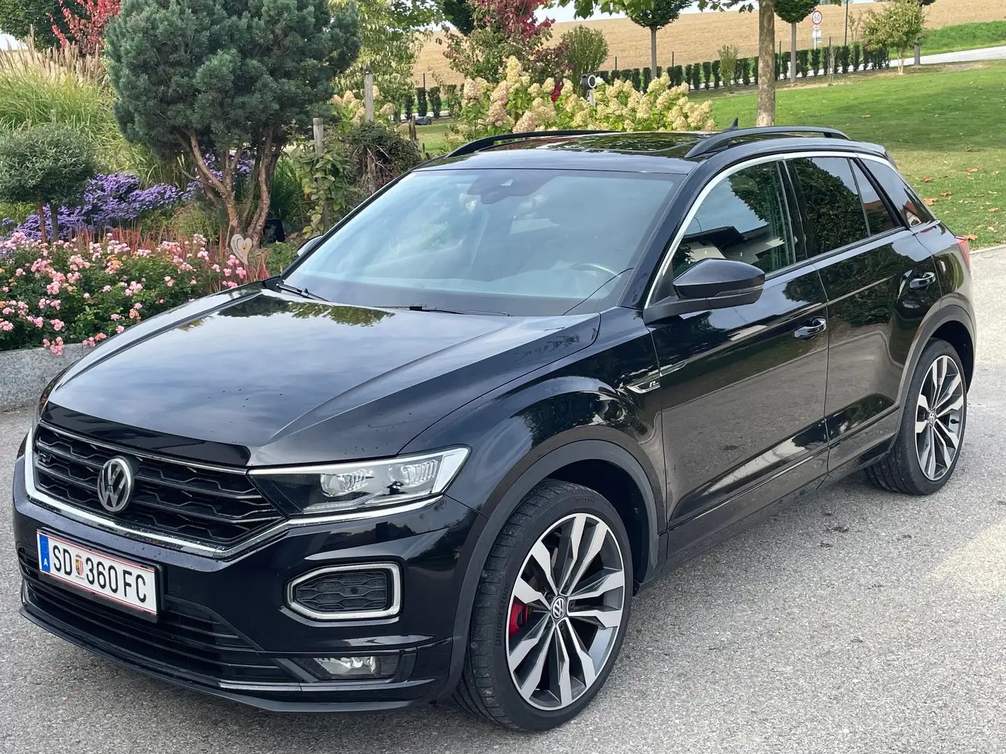 Volkswagen T-Roc T-Roc 2,0 TSI ACT 4Motion Sport DSG Sport R- Line Schwarz - 1