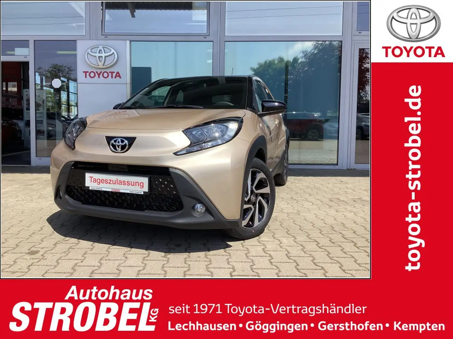 Toyota Aygo X S-CVT Teamplayer Beige - 1