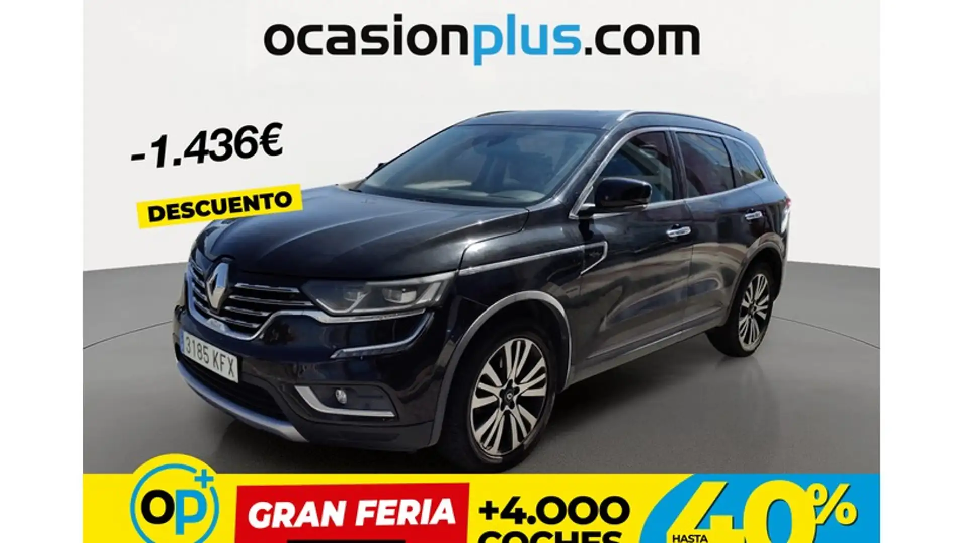 Renault Koleos 2.0dCi Initiale Paris X-Tronic 4WD 130kW Negro - 1