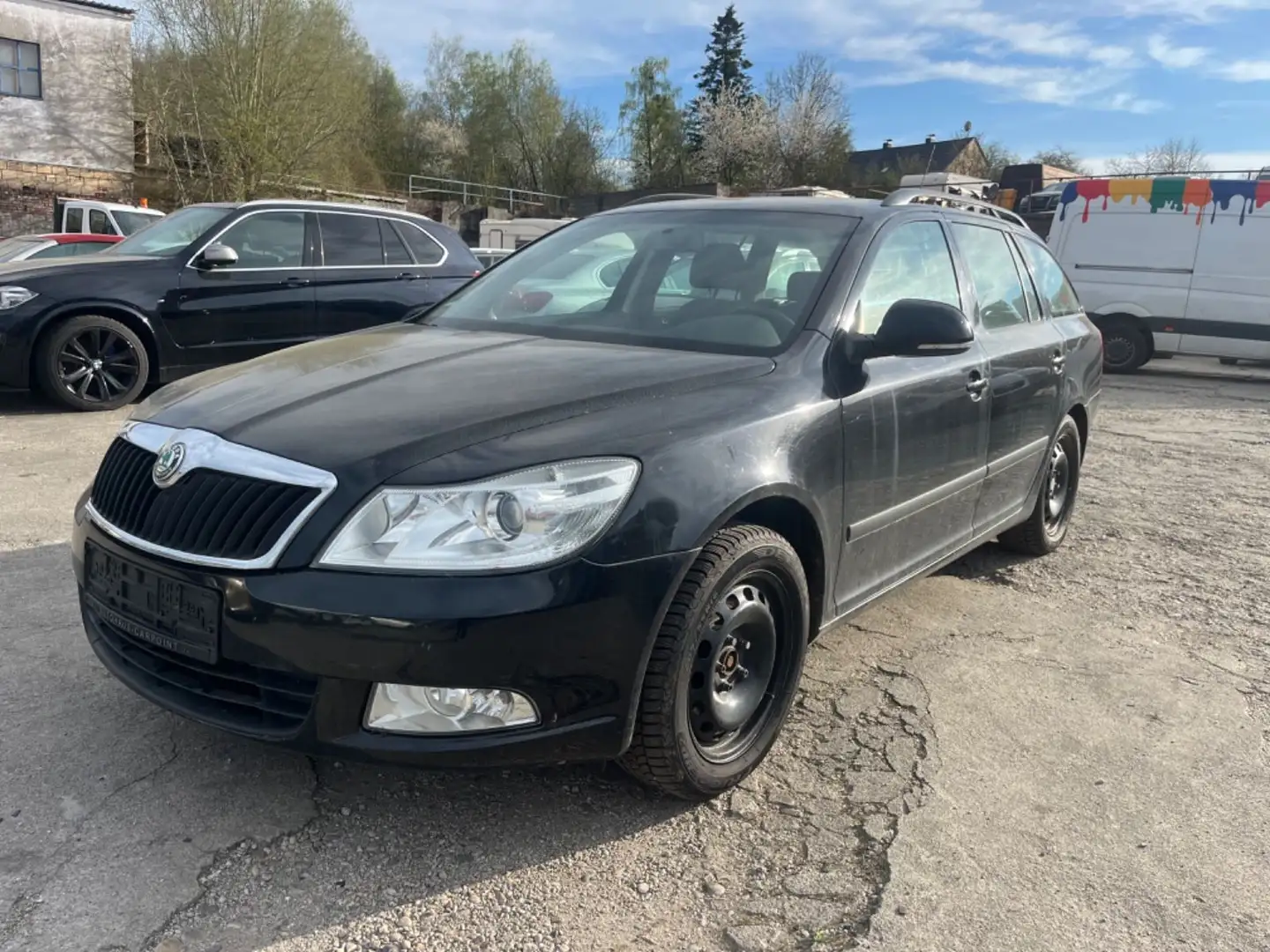 Skoda Octavia Combi Ambition 1,6TDI*VOLL-FAHBREREIT* Černá - 1