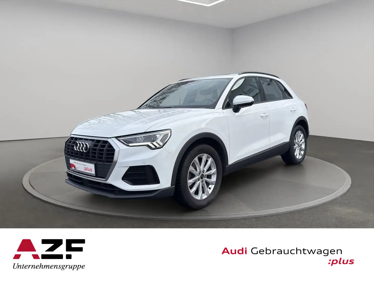 Audi Q3 35 TDI AHK+LED+PANO+KAMERA+SITZHZG Weiß - 1
