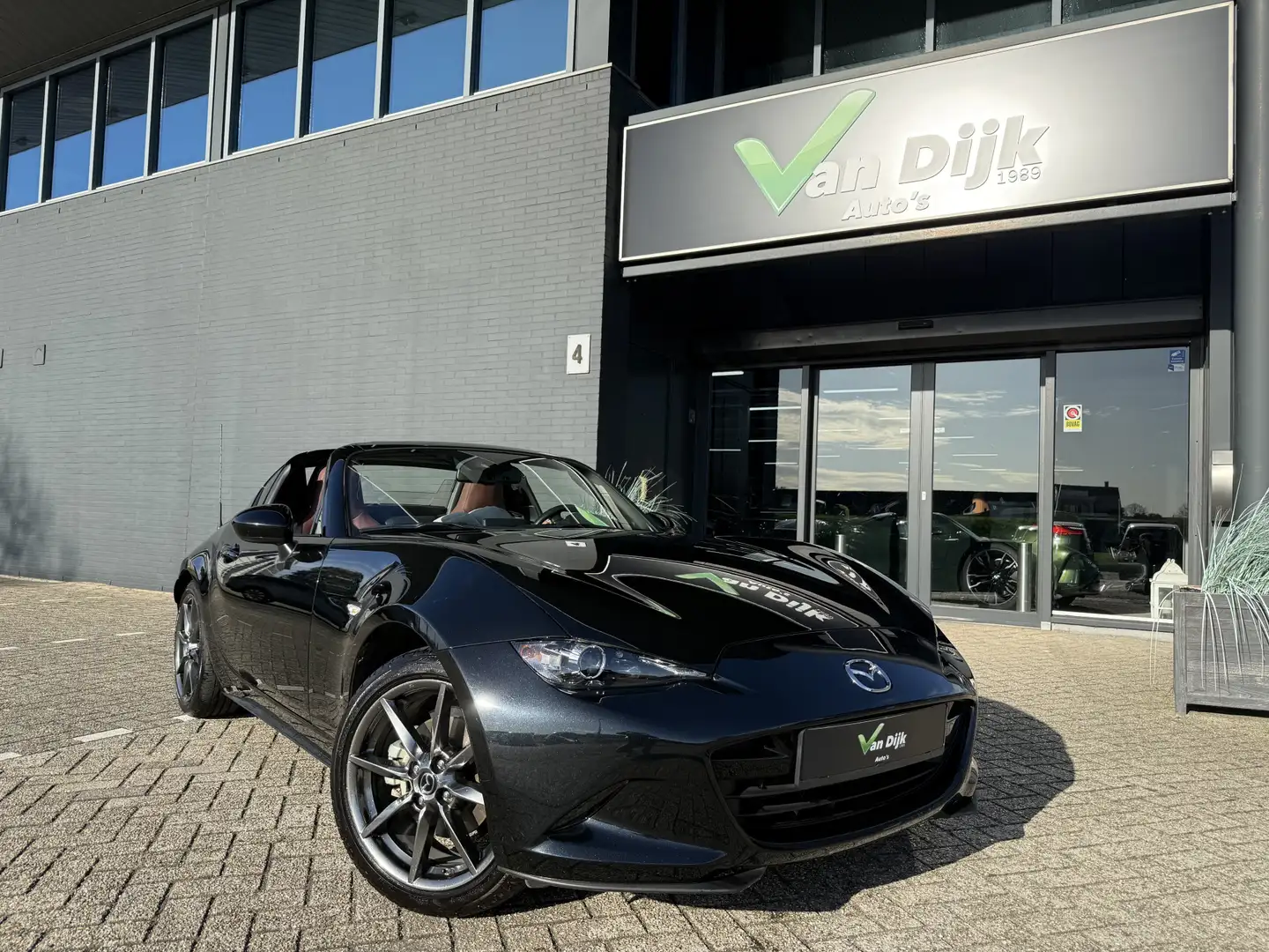 Mazda MX-5 RF 2.0 Autom.184 GT-M Navi Camera Leer Noir - 1