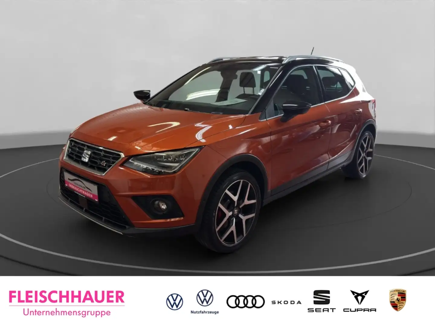 SEAT Arona FR TSI 1.5 DSG+KLIMAAUT+SHZ+LED+ACC+KAMERA Orange - 1