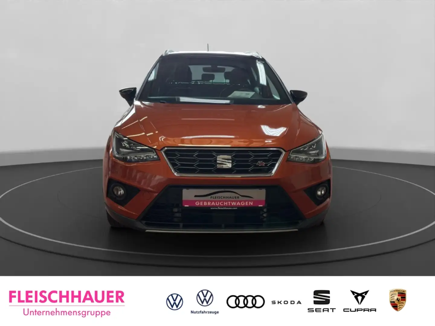 SEAT Arona FR TSI 1.5 DSG+KLIMAAUT+SHZ+LED+ACC+KAMERA Orange - 2