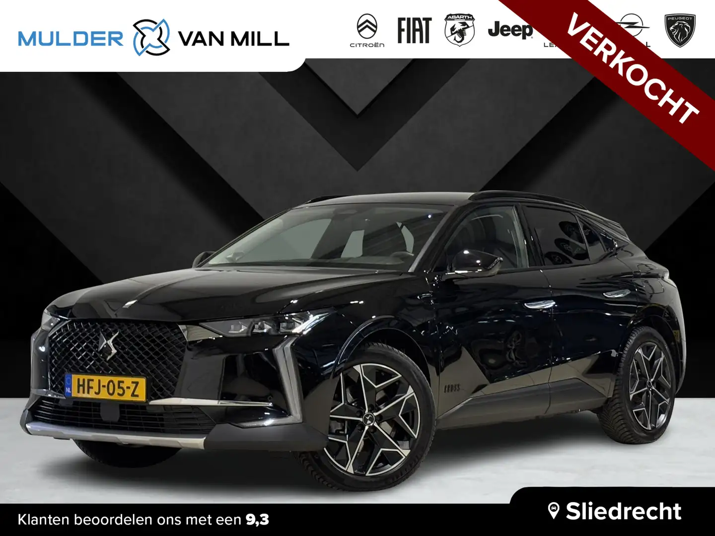 DS Automobiles DS 4 Rivoli Cross e-Tense 1.6 Turbo 225pk HYbrid e-EAT8 Noir - 1