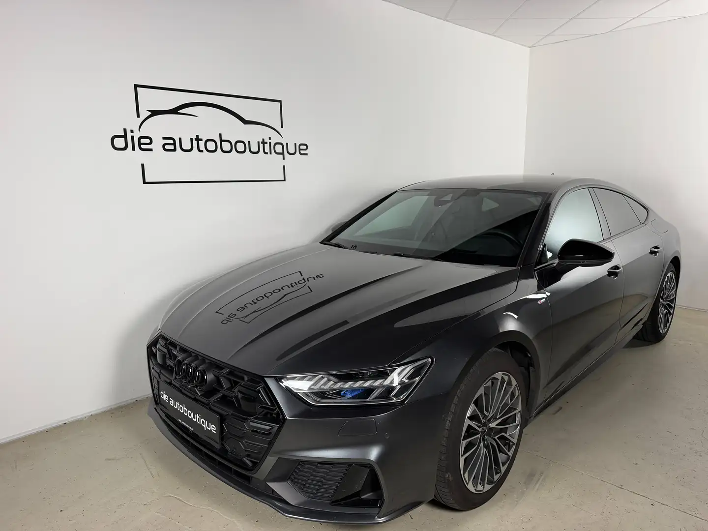 Audi A7 55 TFSI e quattro // Sportsitze // Laser // HUD // B&O // Soft Close // Grau - 2