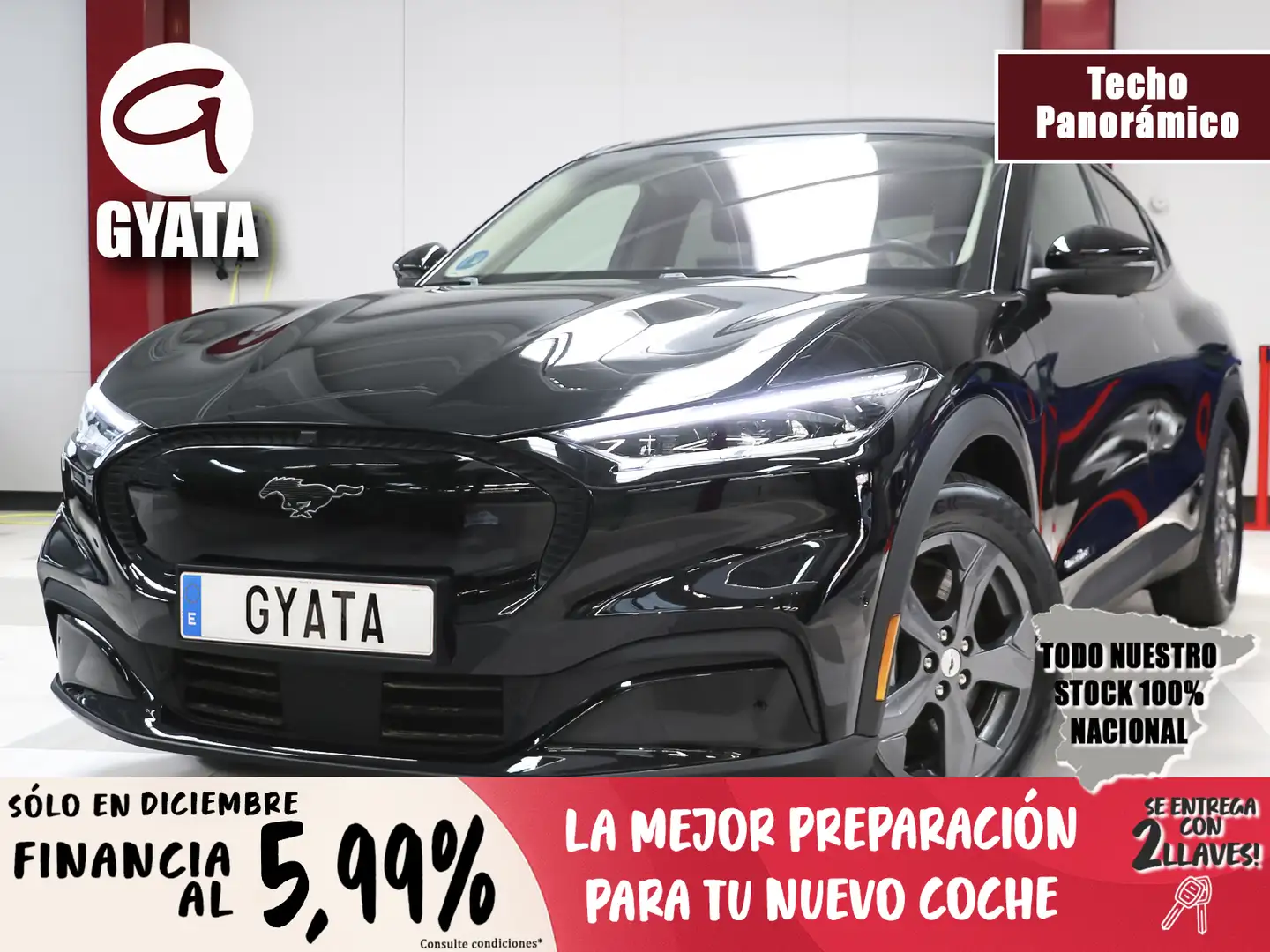 Ford Mustang RWD Rango extendido Negro - 1