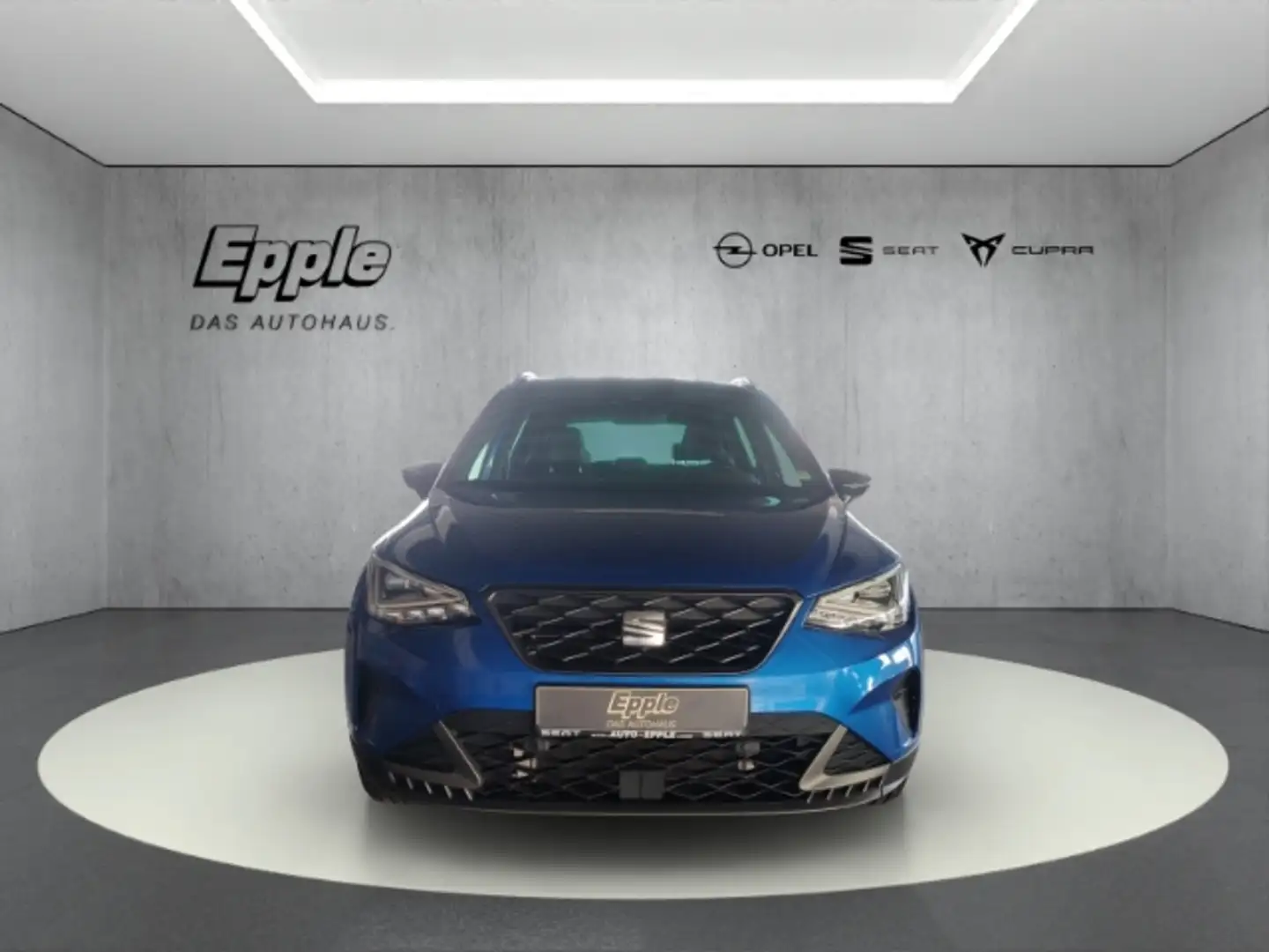 SEAT Arona FR Navi Leder LED ACC CarPlay Klimaut.PDC v+h Kam Blau - 2