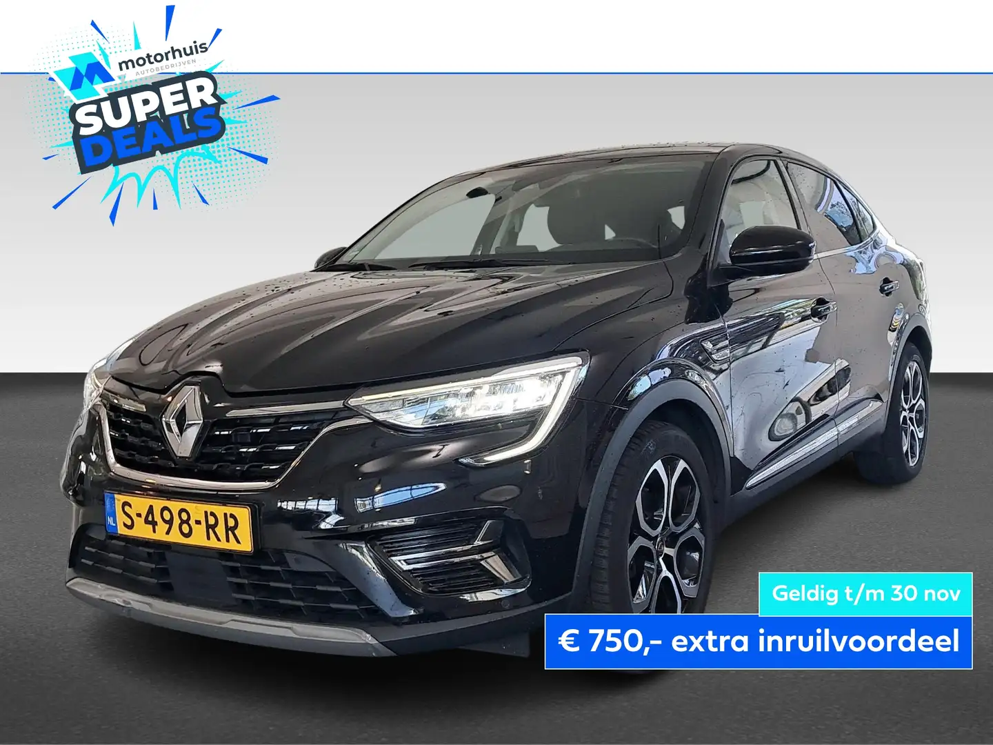 Renault Arkana 1.6 E-TECH Hybrid 143pk Aut Techno Zwart - 1