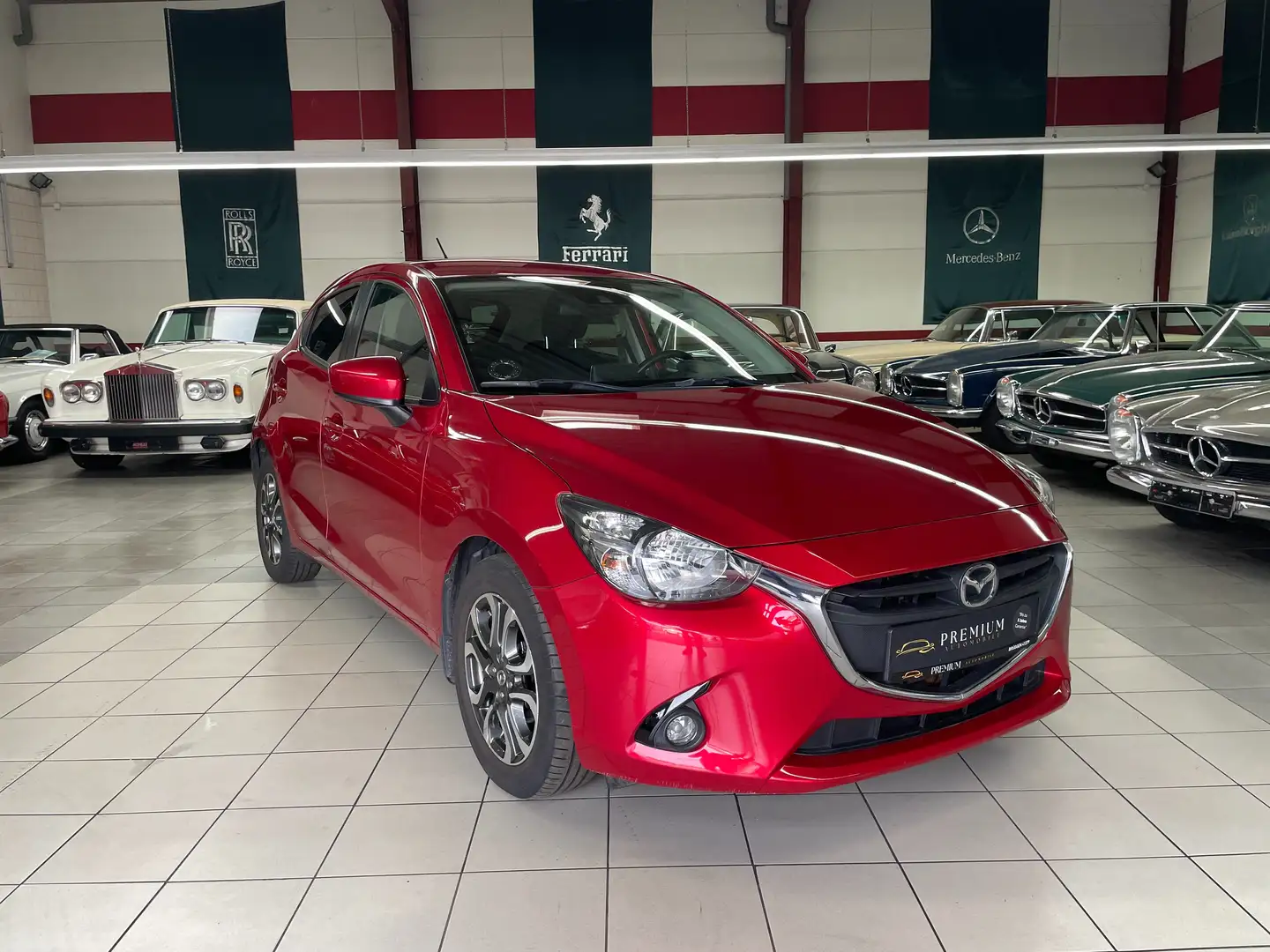 Mazda 2 Nakama 1.5L/Bis 5J.Garantie/SHZ/Klima/PDC/MFL/EFH Rot - 1