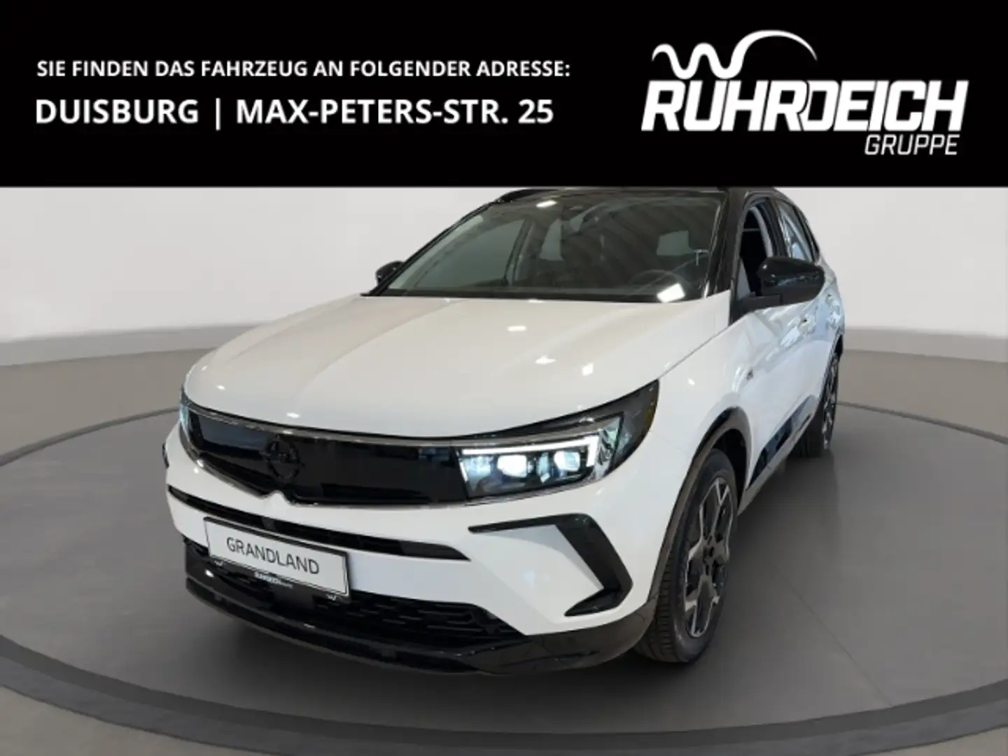 Opel Grandland GS Line Mild-Hybrid Navi 360 Kamera LED El. Heckkl Weiß - 1