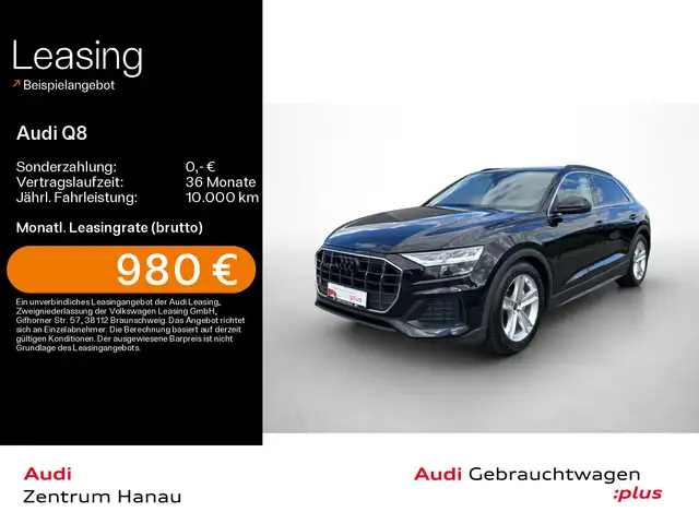 Audi Q8 50 TDI QUATTRO *PANO*AHK*LUFT*20 ZOLL*LED*NAV