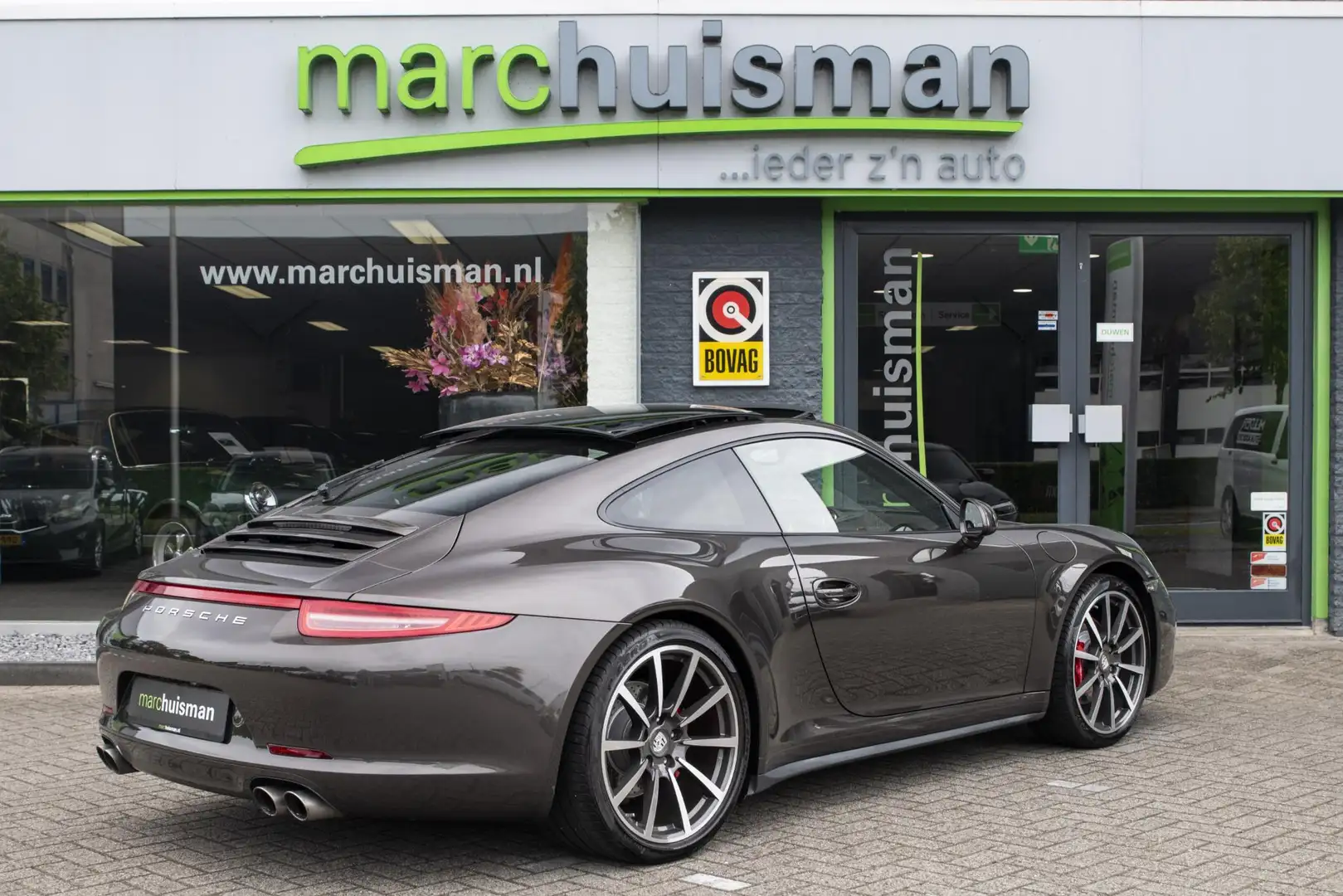 Porsche 991 3.8 Carrera 4S / GLASDAK / SPORT CHRONO / MEMORY Braun - 2