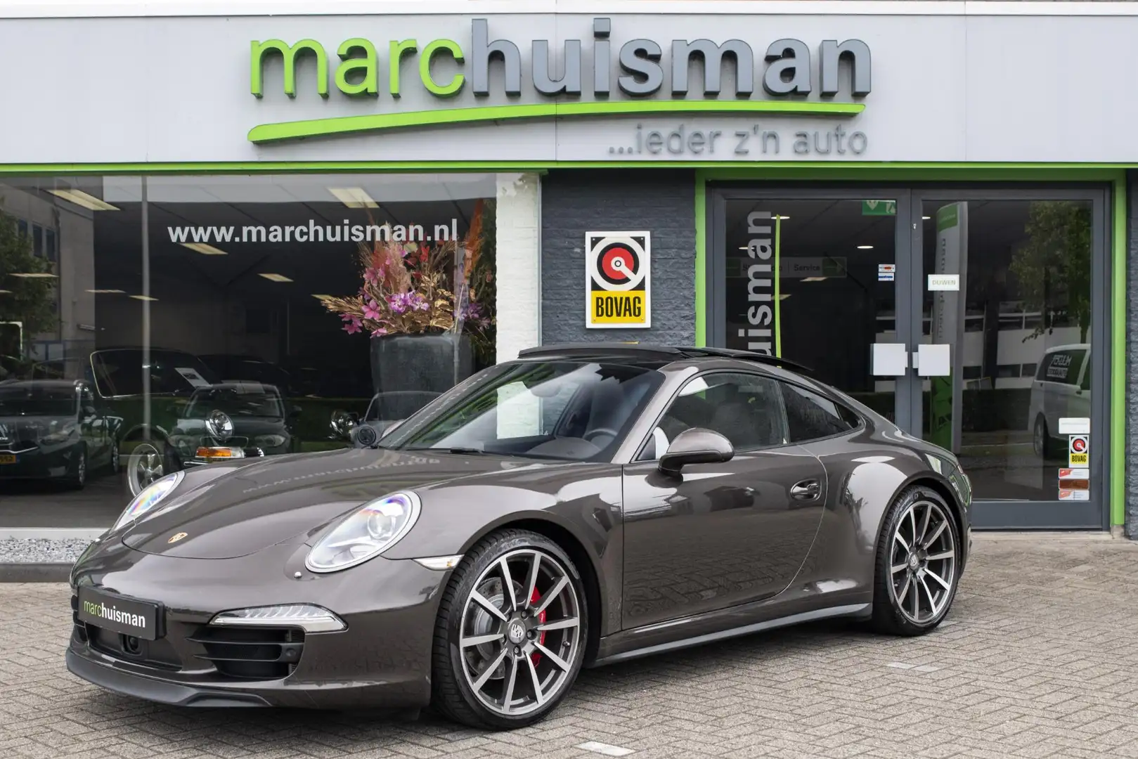 Porsche 991 3.8 Carrera 4S / GLASDAK / SPORT CHRONO / MEMORY Braun - 1