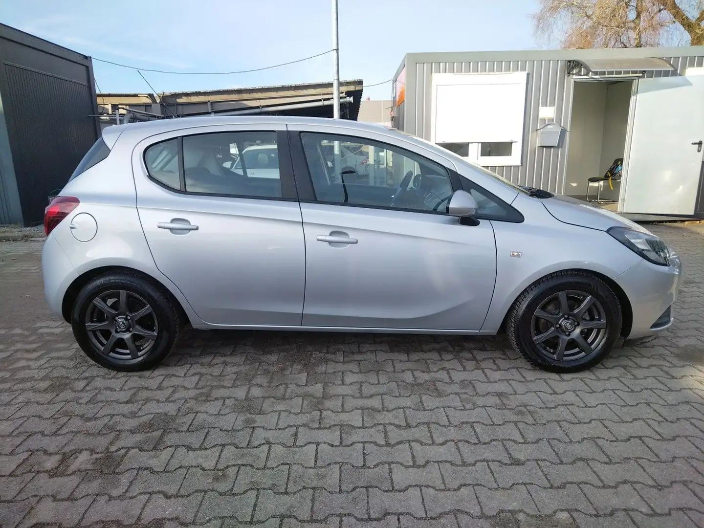 Opel Corsa E Edition AUTOMATIK+NUR 45000 km+TÜV/NEU Argent - 1