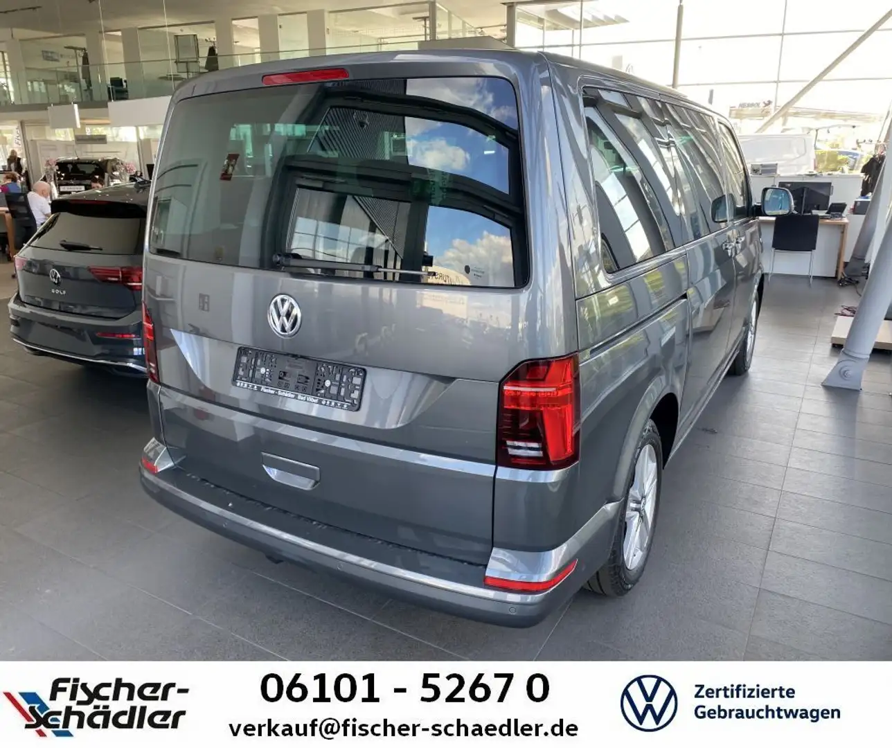 Volkswagen T6 Multivan T6.1 Multivan Comfortline 2.0TDI*DSG*AHK*Navi*LE Grau - 2